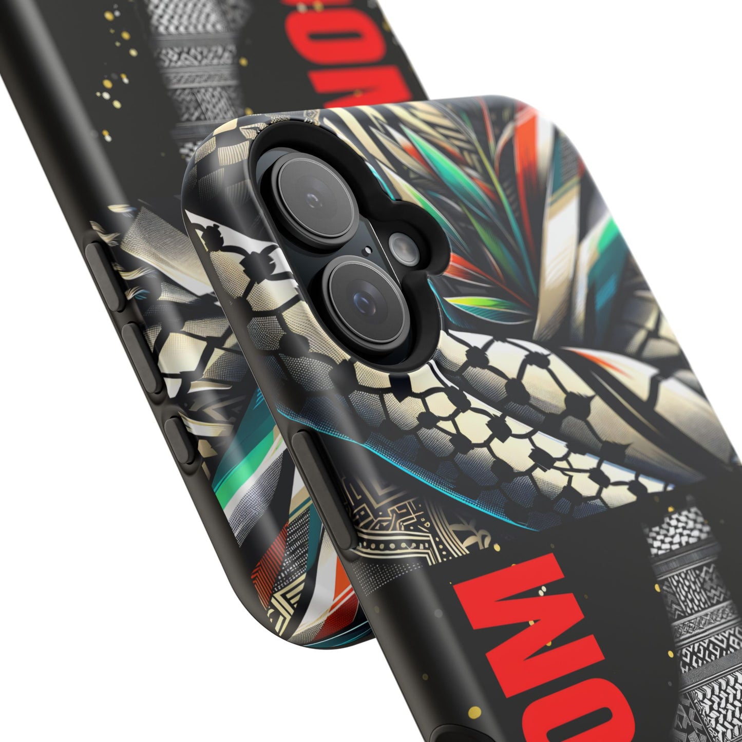 Palestine Activist Phone Cases, Unique Bouquet Design, Gift for Protesters