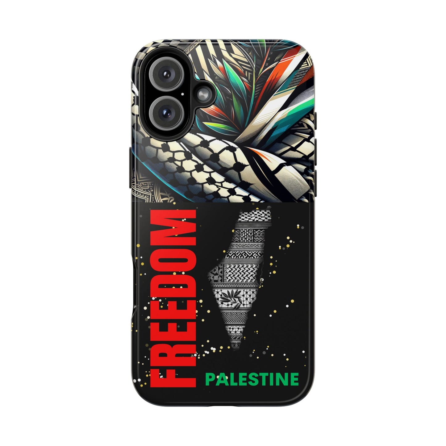 Freedom-Themed Phone Case, Durable Cover, Palestine Pride, Tough Phone Case