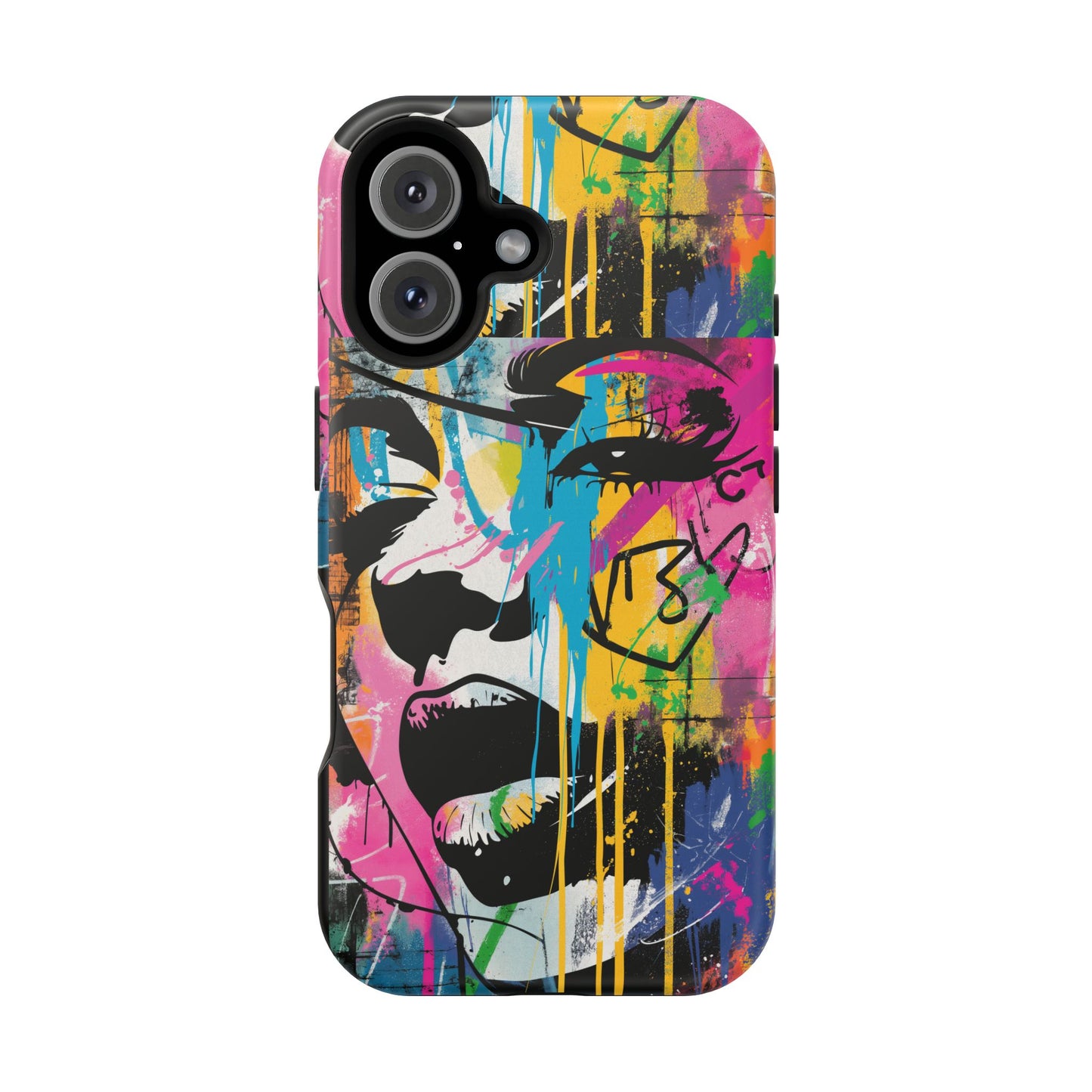 Phone Cases, Colorful Art, Trendy Accessories, Unique Gifts, Tough Cases with