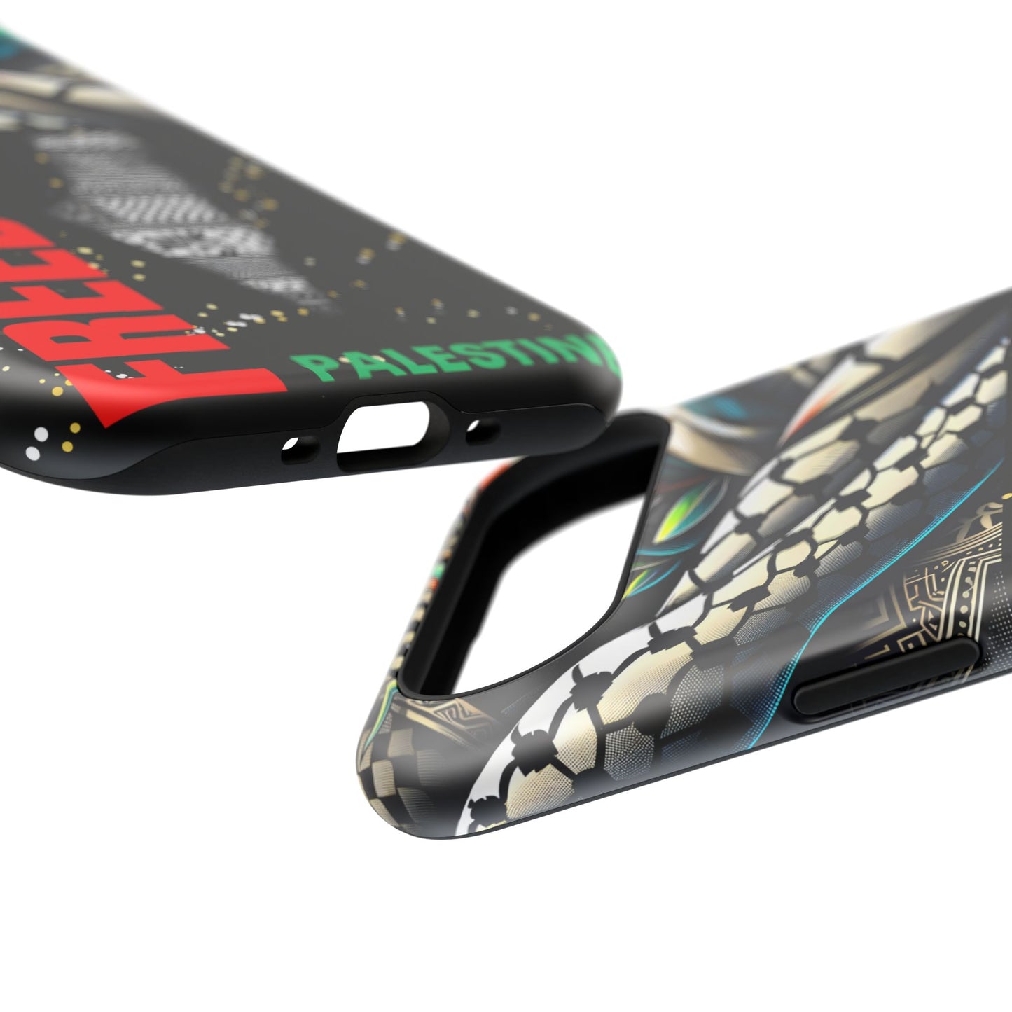 Palestine Activist Phone Cases, Unique Bouquet Design, Gift for Protesters