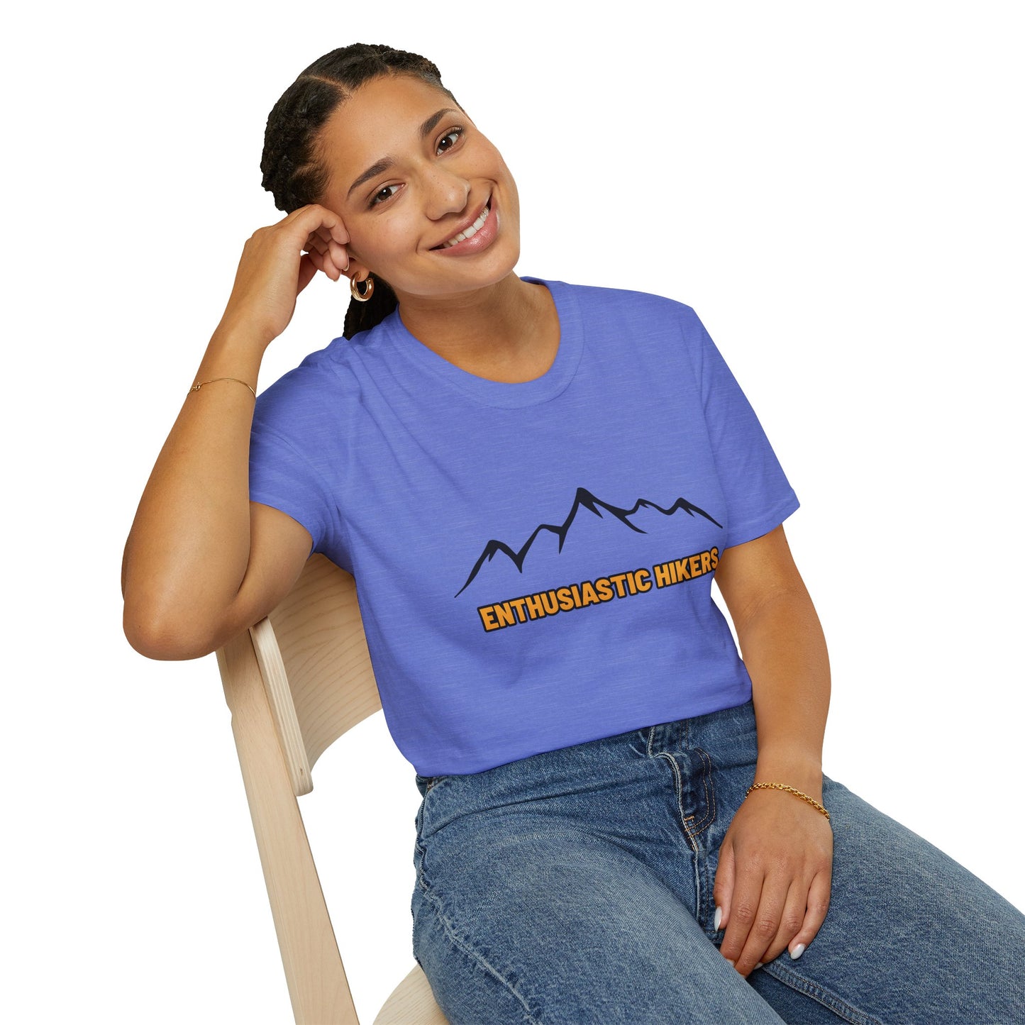 Mountain Enthusiast Hikers T-Shirt, Hiking Gift, Outdoor Apparel, Nature Tourism
