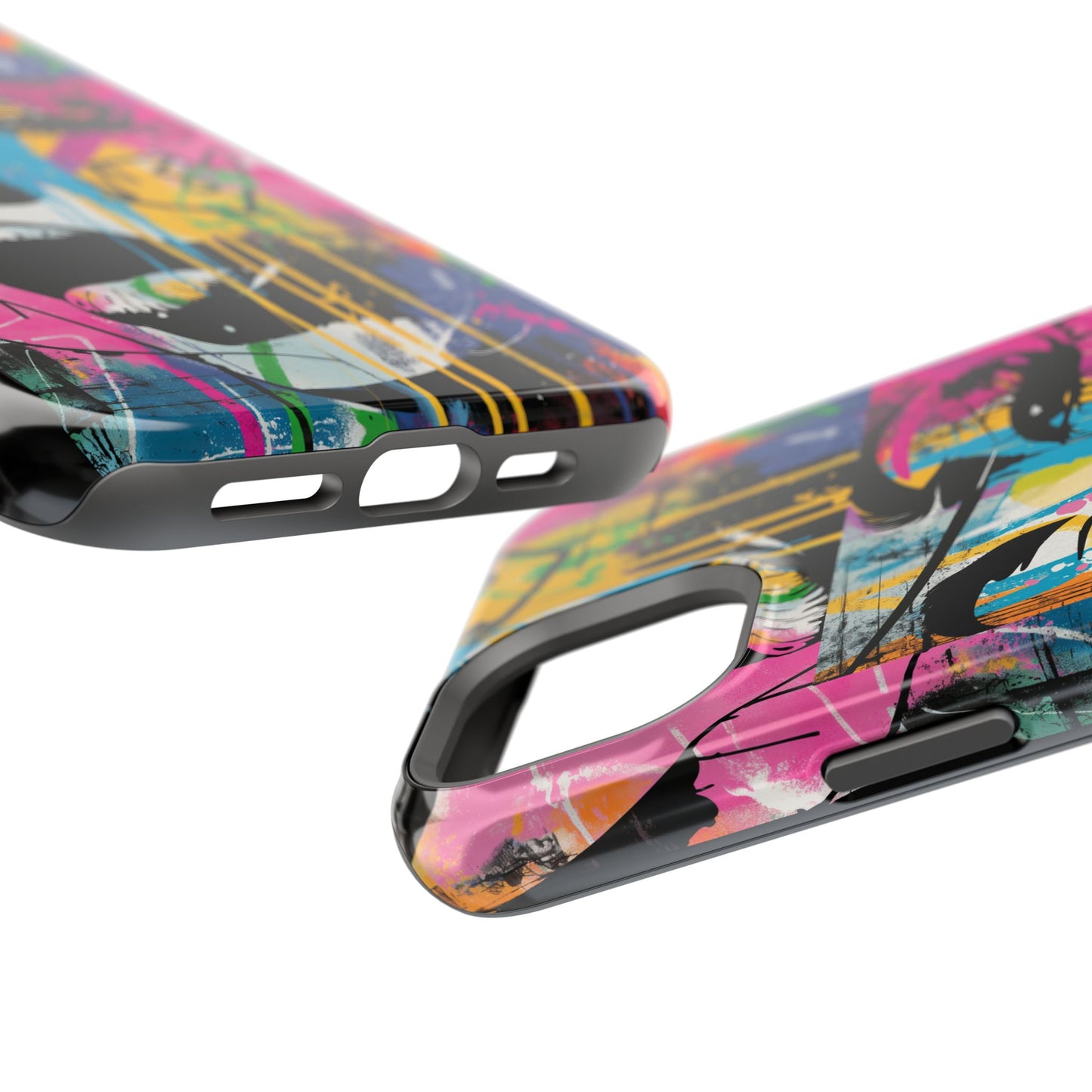 Phone Cases, Colorful Art, Trendy Accessories, Unique Gifts, Tough Cases with