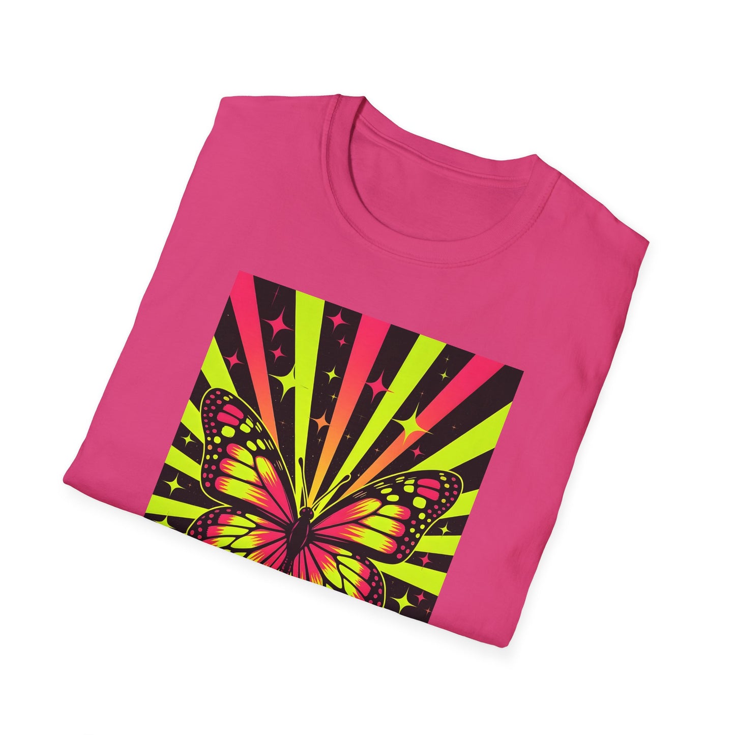 Colorful Butterfly Unisex T-Shirt, Nature Lovers Graphic Tee, Butterfly Shirt,