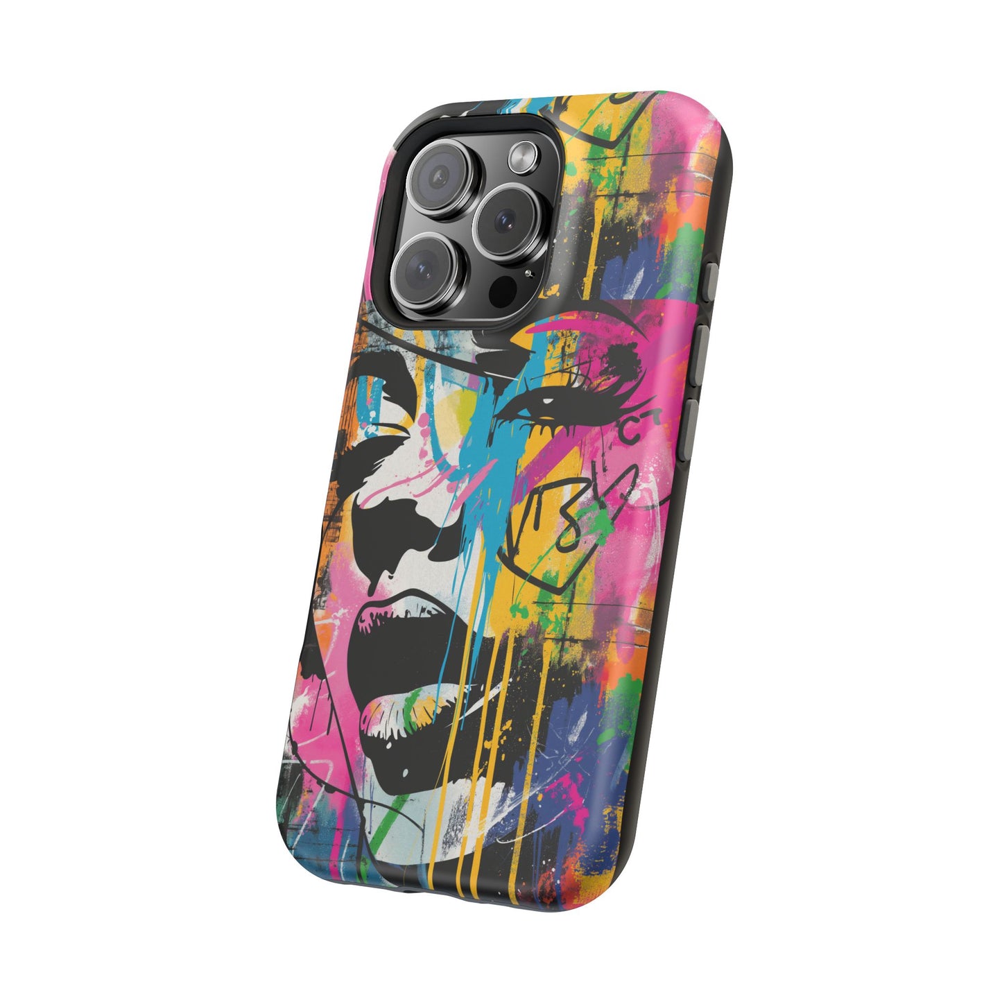 Phone Cases, Colorful Art, Trendy Accessories, Unique Gifts, Tough Cases with