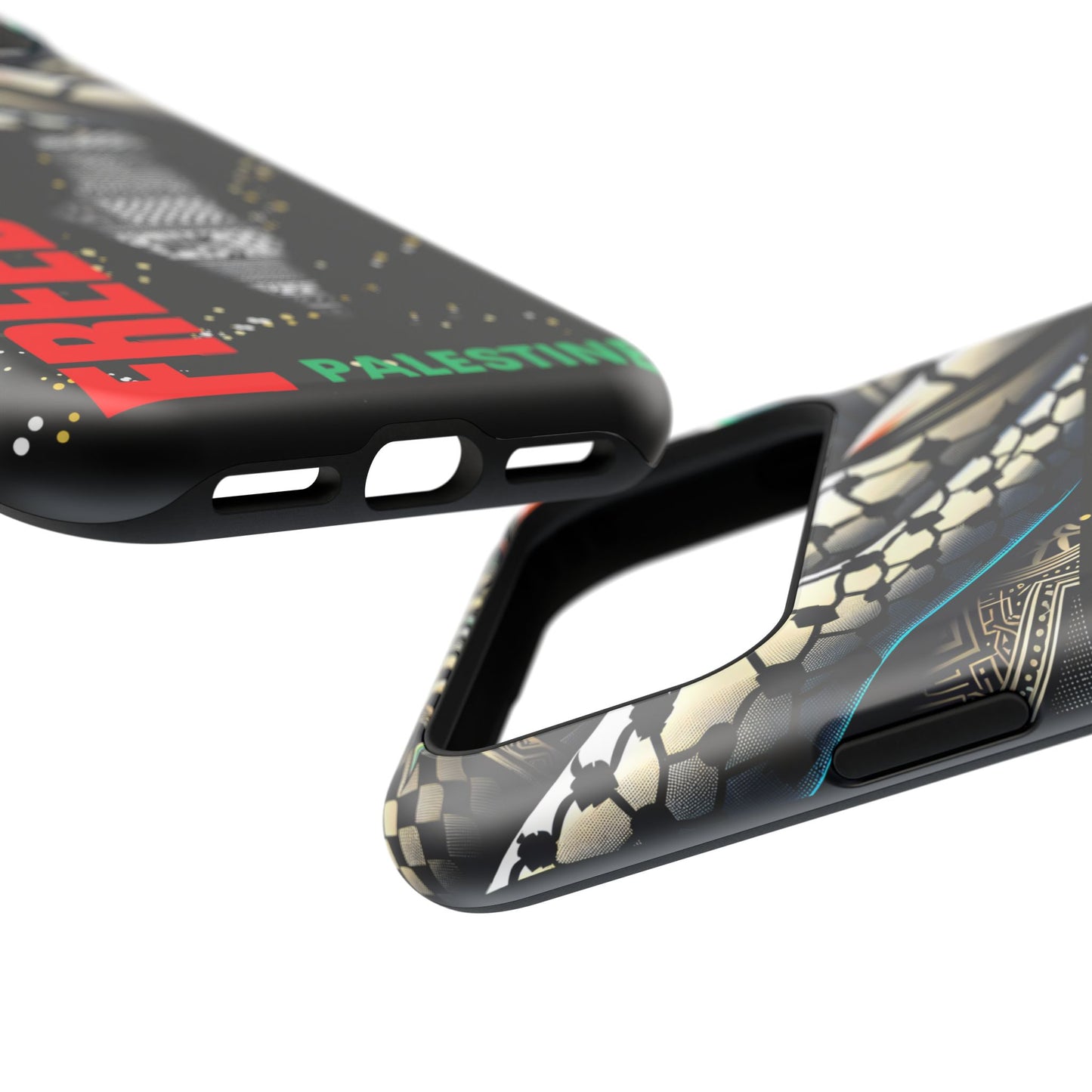 Palestine Activist Phone Cases, Unique Bouquet Design, Gift for Protesters