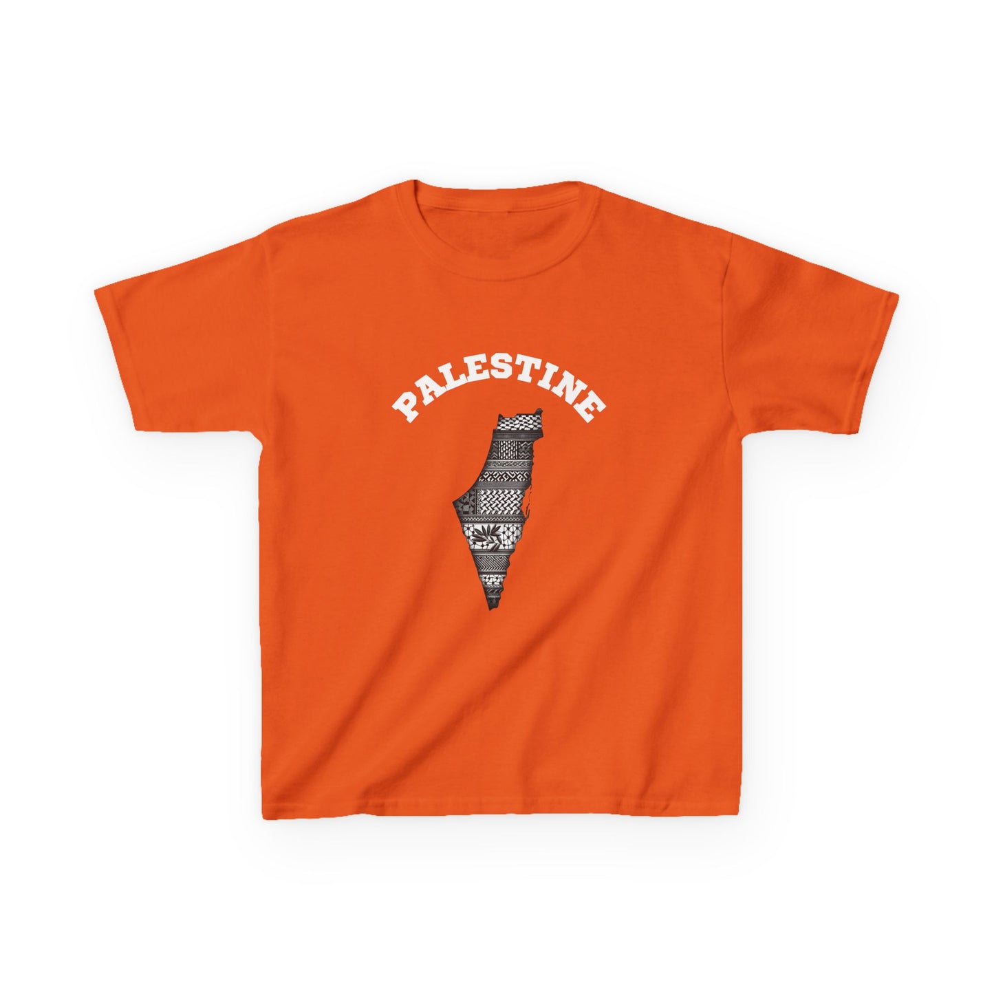Palestine Kids Tee, Meaningful Youth Shirt, Gift for Children, Cultural Identity