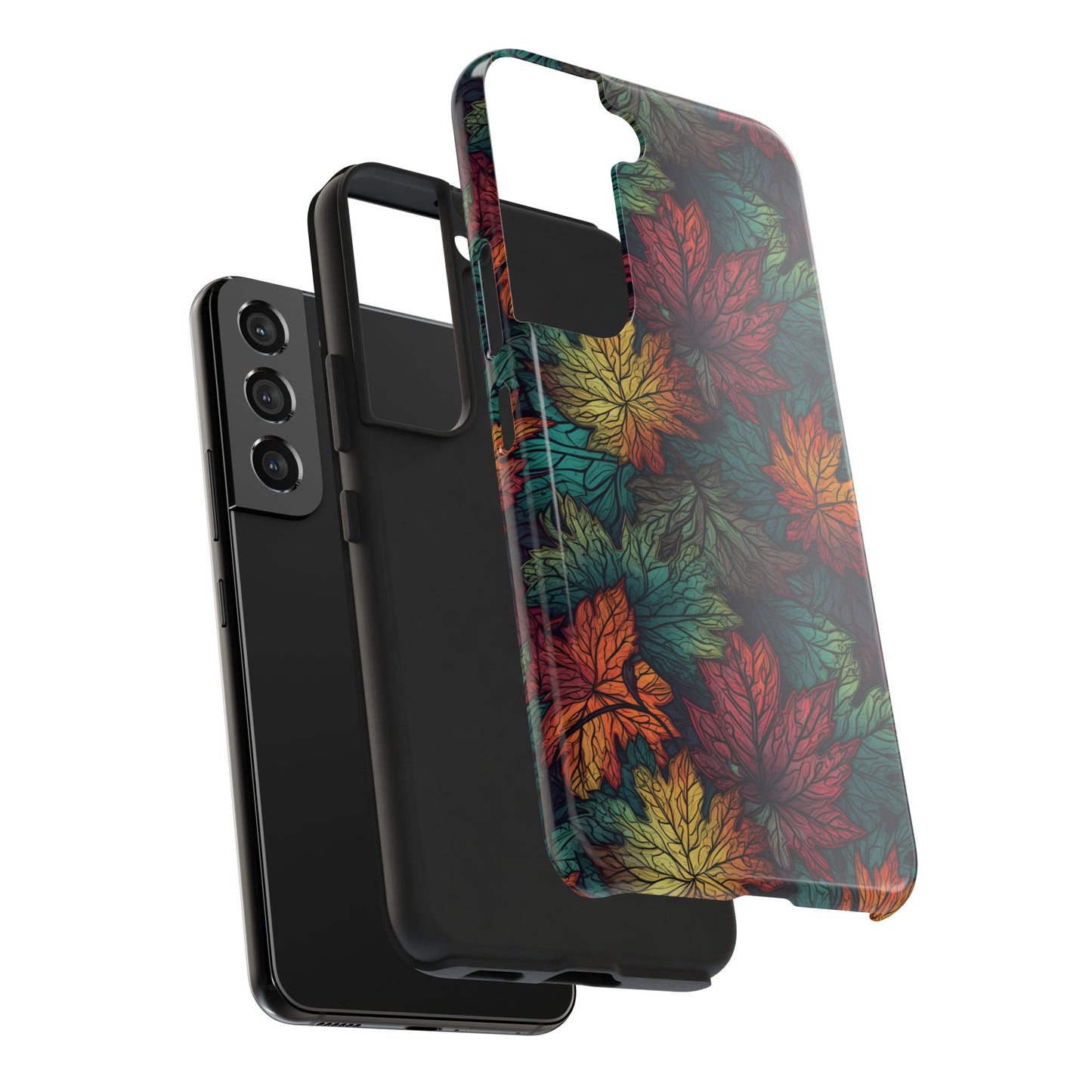 Fall Maple Leaf Tough Phone Cases - iPhone, Samsung, Protective Cover, Autumn