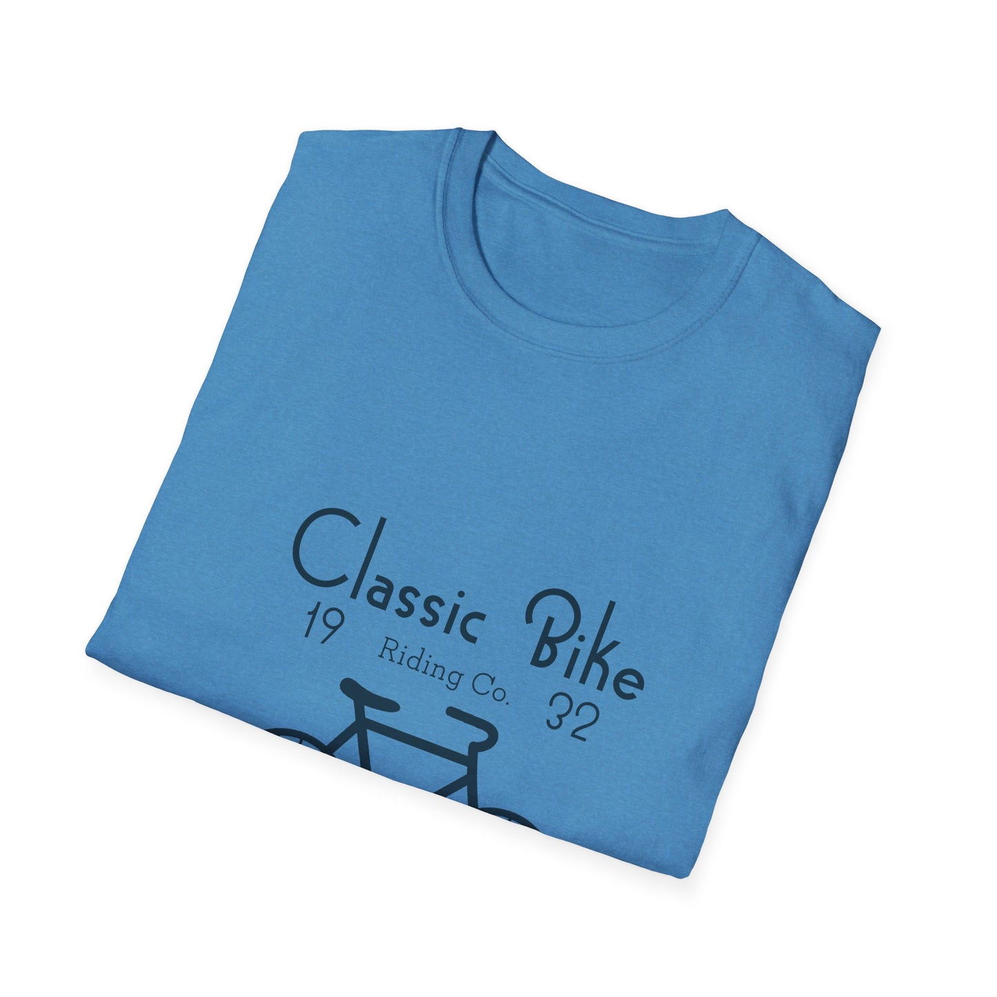 Classic Bike Unisex T-Shirt, Casual Cycling Tee, Gift for Bikers, Retro Cycle