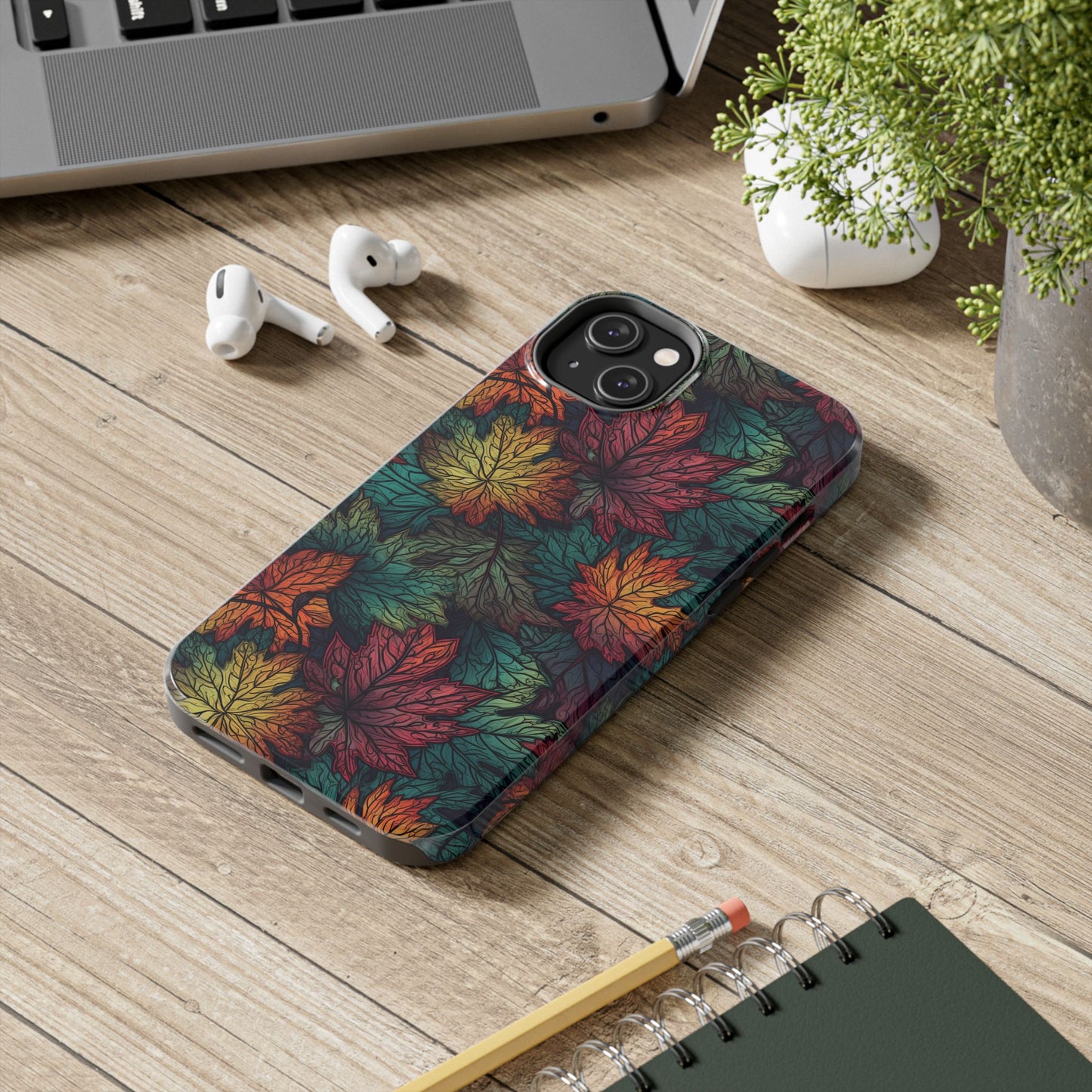 Fall Maple Leaf Tough Phone Cases - iPhone, Samsung, Protective Cover, Autumn