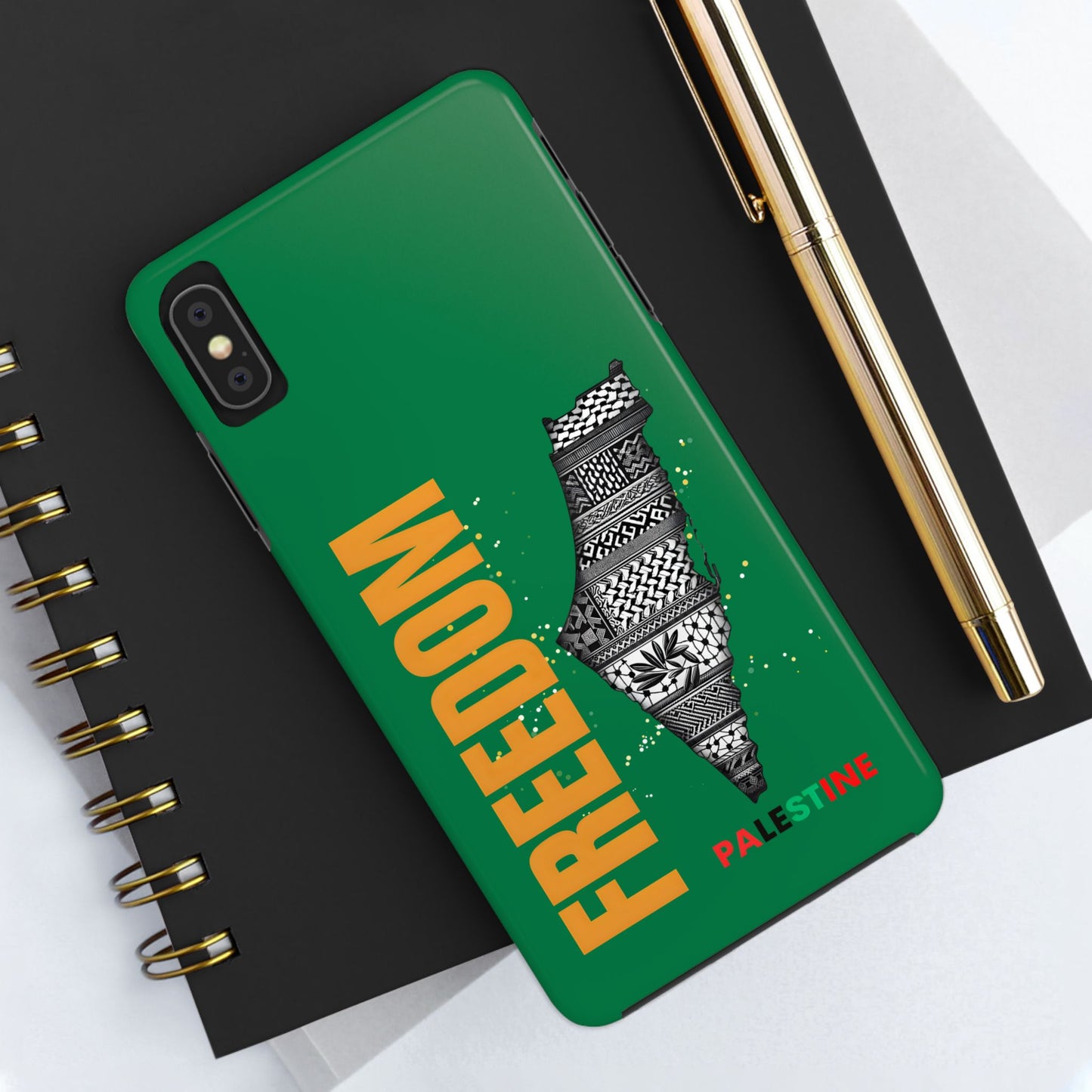 Palestine Freedom Tough Phone Cases, Palestinian Durable iPhone Covers, Unique