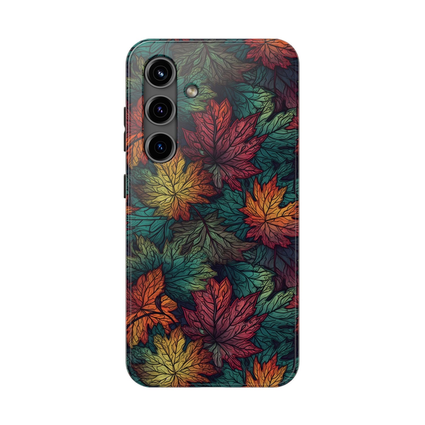 Fall Maple Leaf Tough Phone Cases - iPhone, Samsung, Protective Cover, Autumn