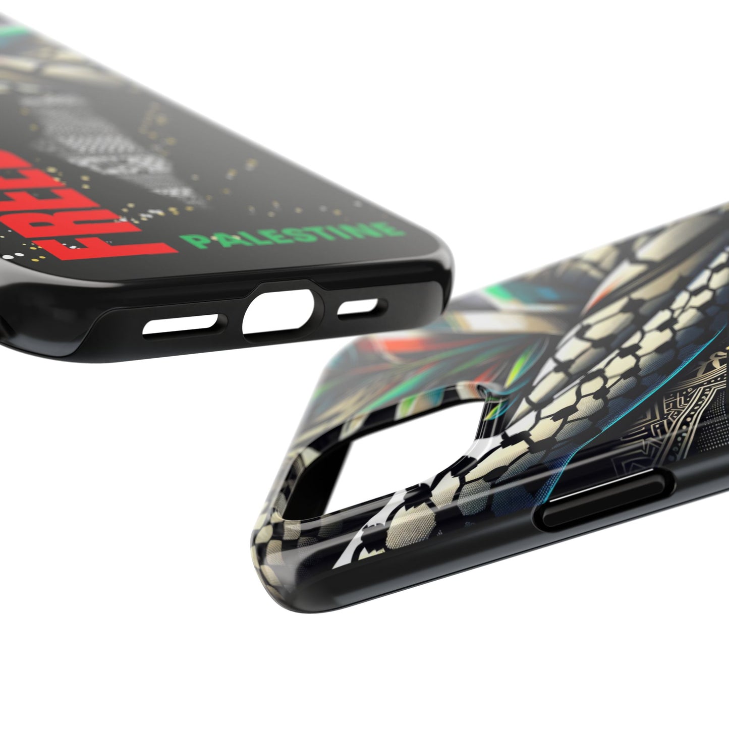 Freedom-Themed Phone Case, Durable Cover, Palestine Pride, Tough Phone Case