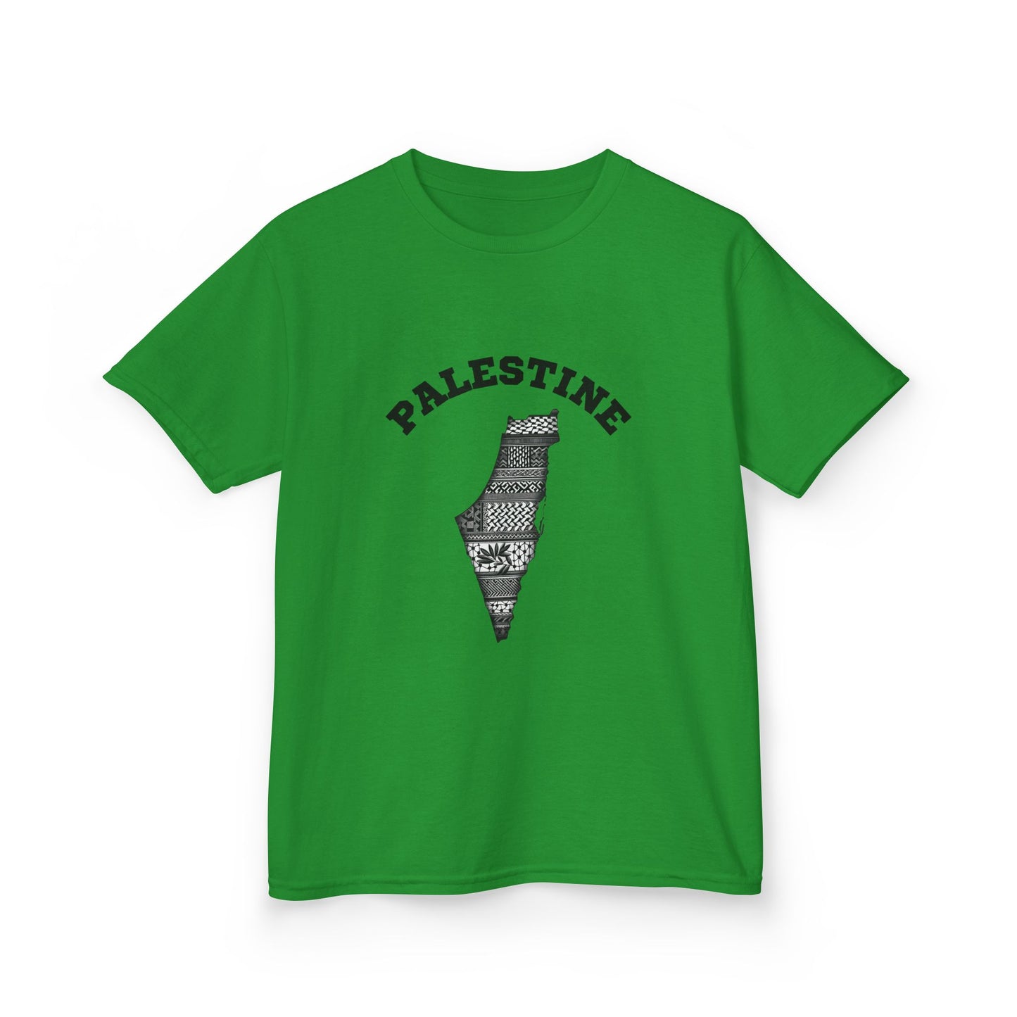 Palestine Kids Tee, Free Palestine Comfort T-Shirt for Youth, Casual Wear,
