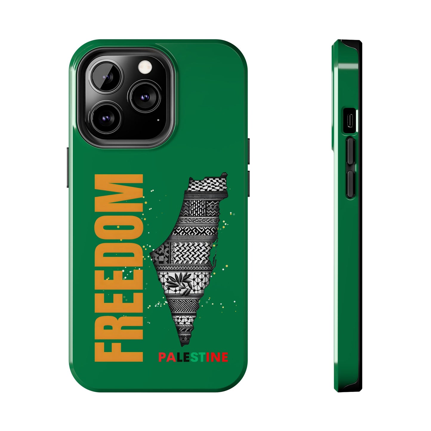Palestine Freedom Tough Phone Cases, Palestinian Durable iPhone Covers, Unique