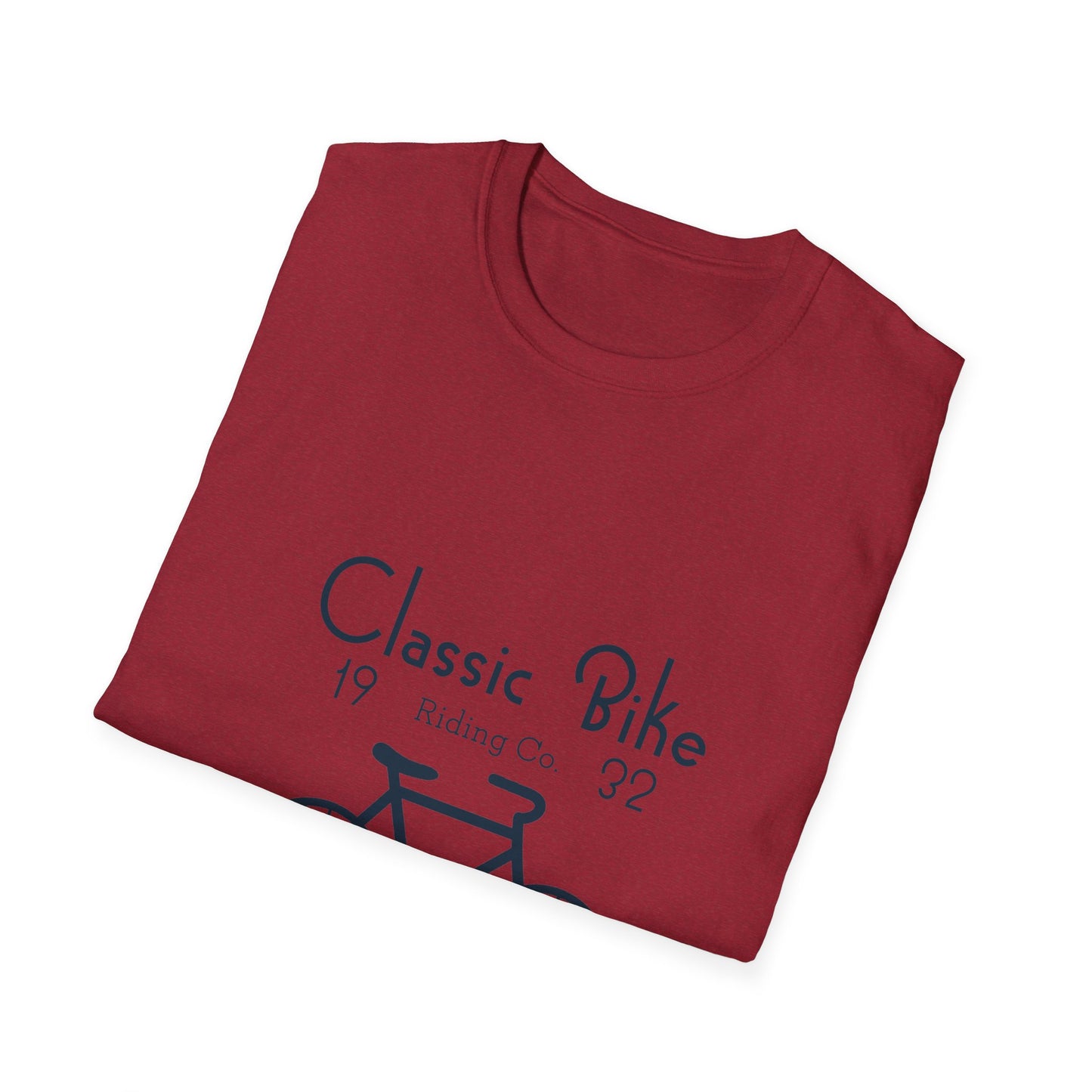Classic Bike Unisex T-Shirt, Casual Cycling Tee, Gift for Bikers, Retro Cycle