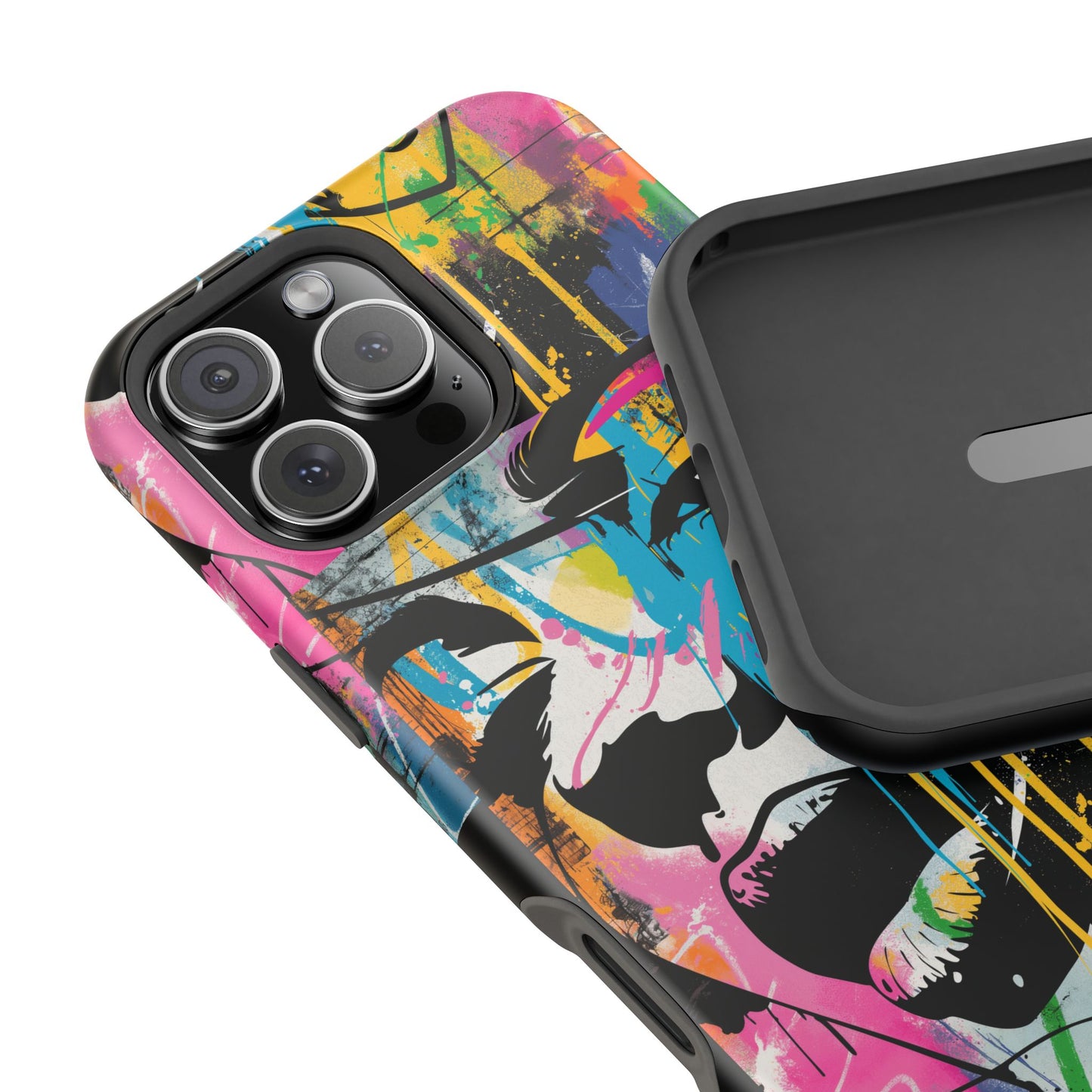 Phone Cases, Colorful Art, Trendy Accessories, Unique Gifts, Tough Cases with
