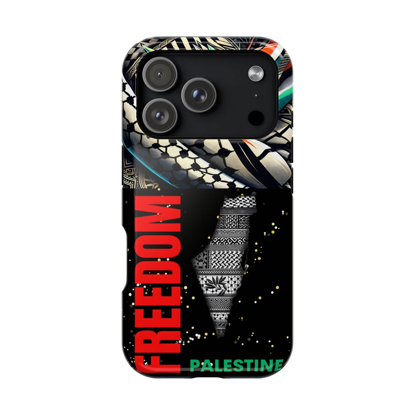 Palestine Activist Phone Cases, Unique Bouquet Design, Gift for Protesters