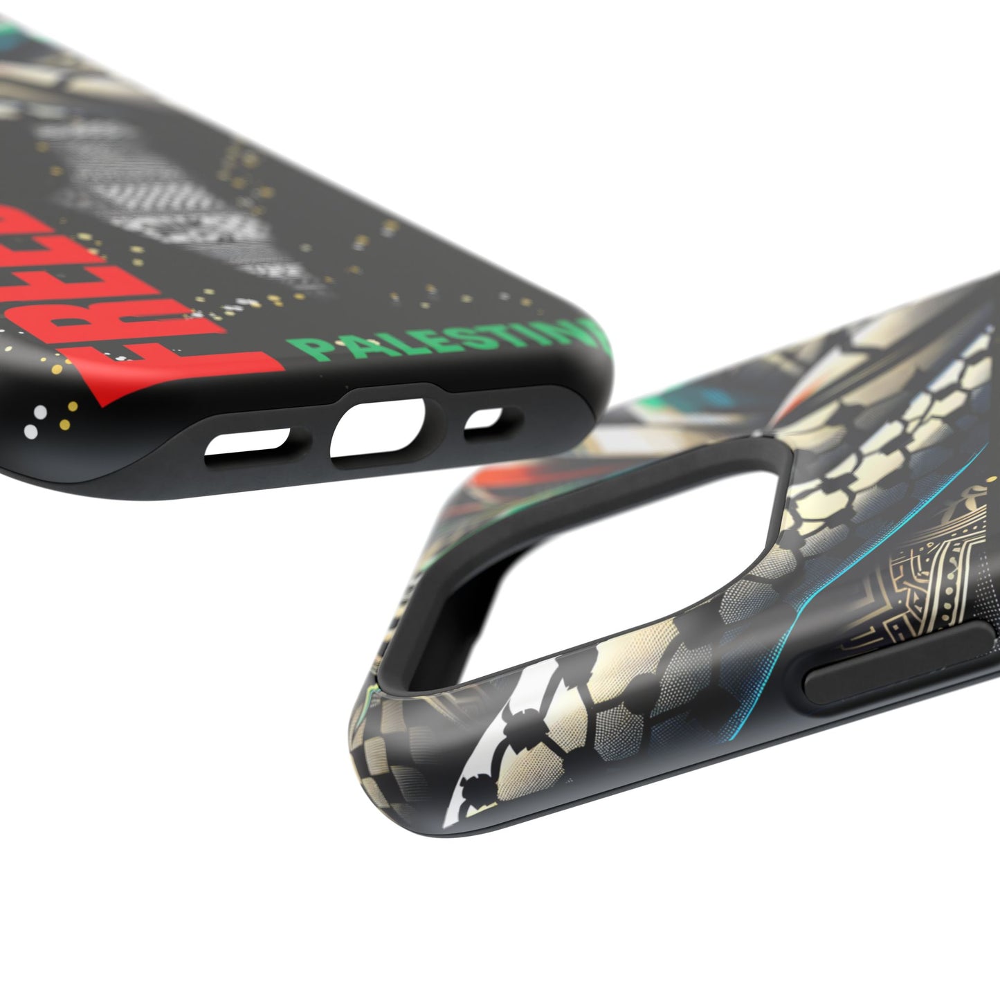 Palestine Activist Phone Cases, Unique Bouquet Design, Gift for Protesters