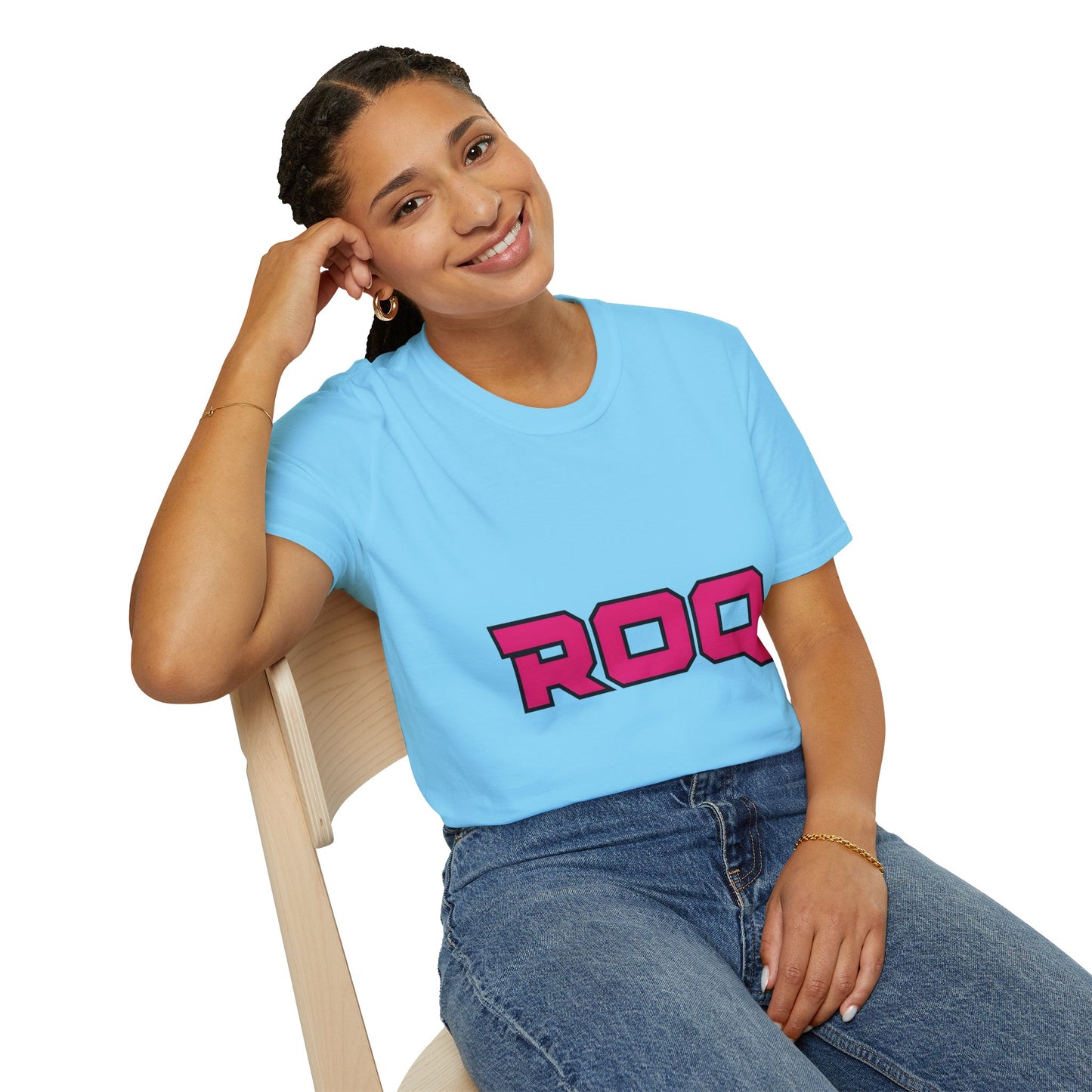 Bold ROQ Women Softstyle T-Shirt, Casual Wear, Gift for Friends, Graphic Tee