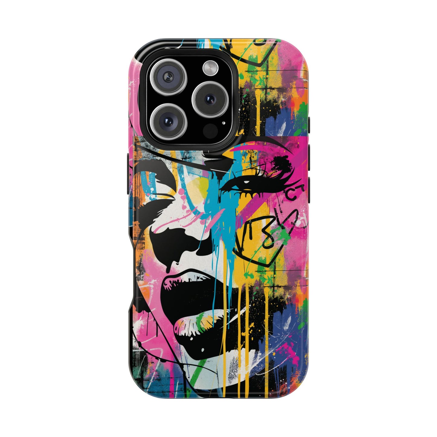 Phone Cases, Colorful Art, Trendy Accessories, Unique Gifts, Tough Cases with