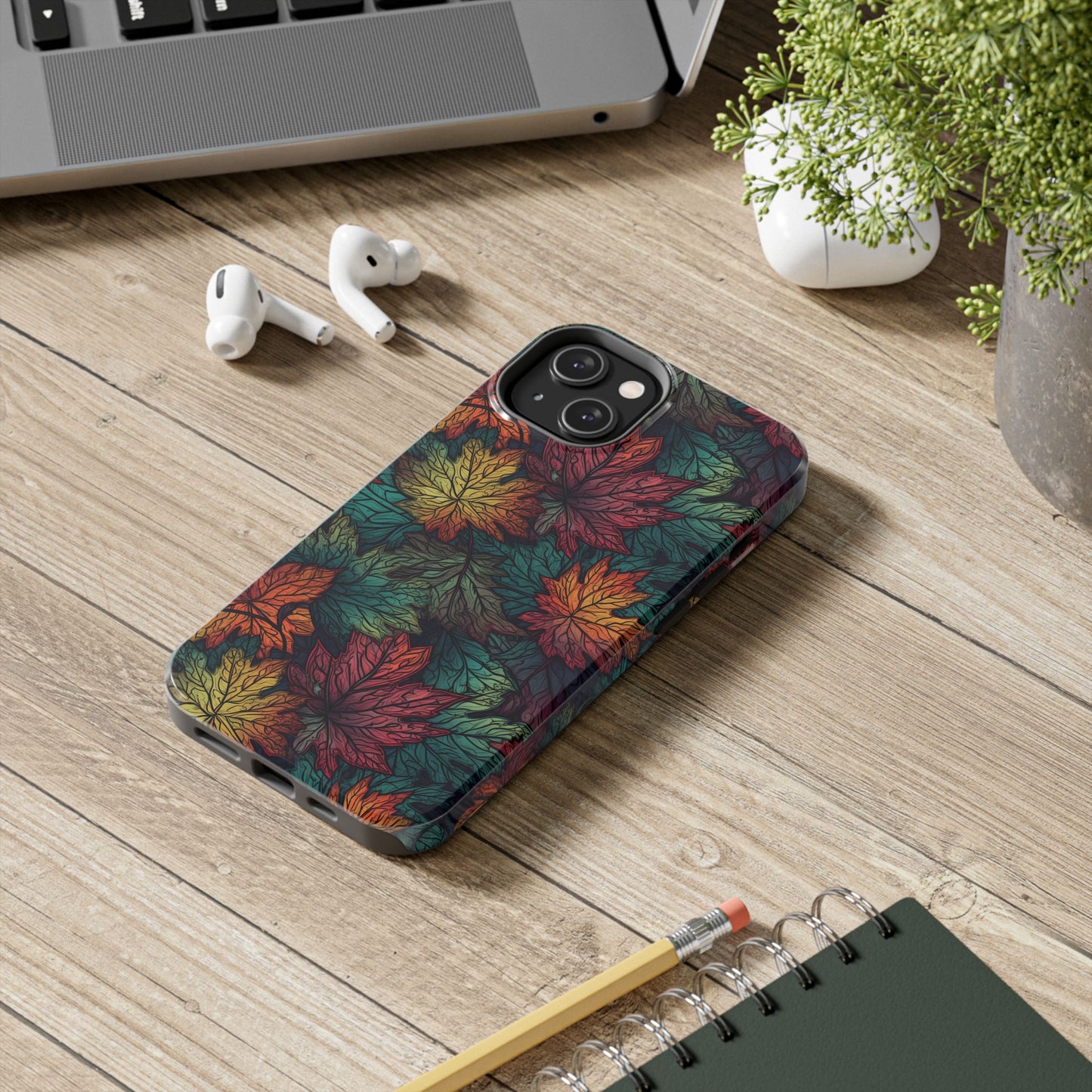 Fall Maple Leaf Tough Phone Cases - iPhone, Samsung, Protective Cover, Autumn