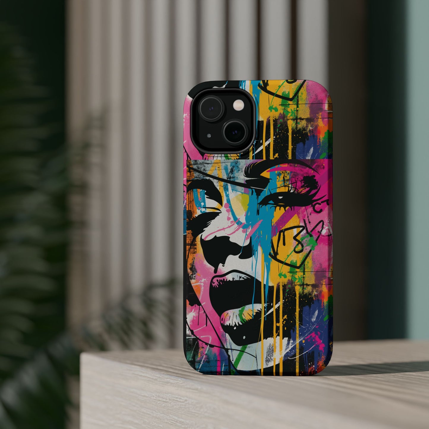 Phone Cases, Colorful Art, Trendy Accessories, Unique Gifts, Tough Cases with