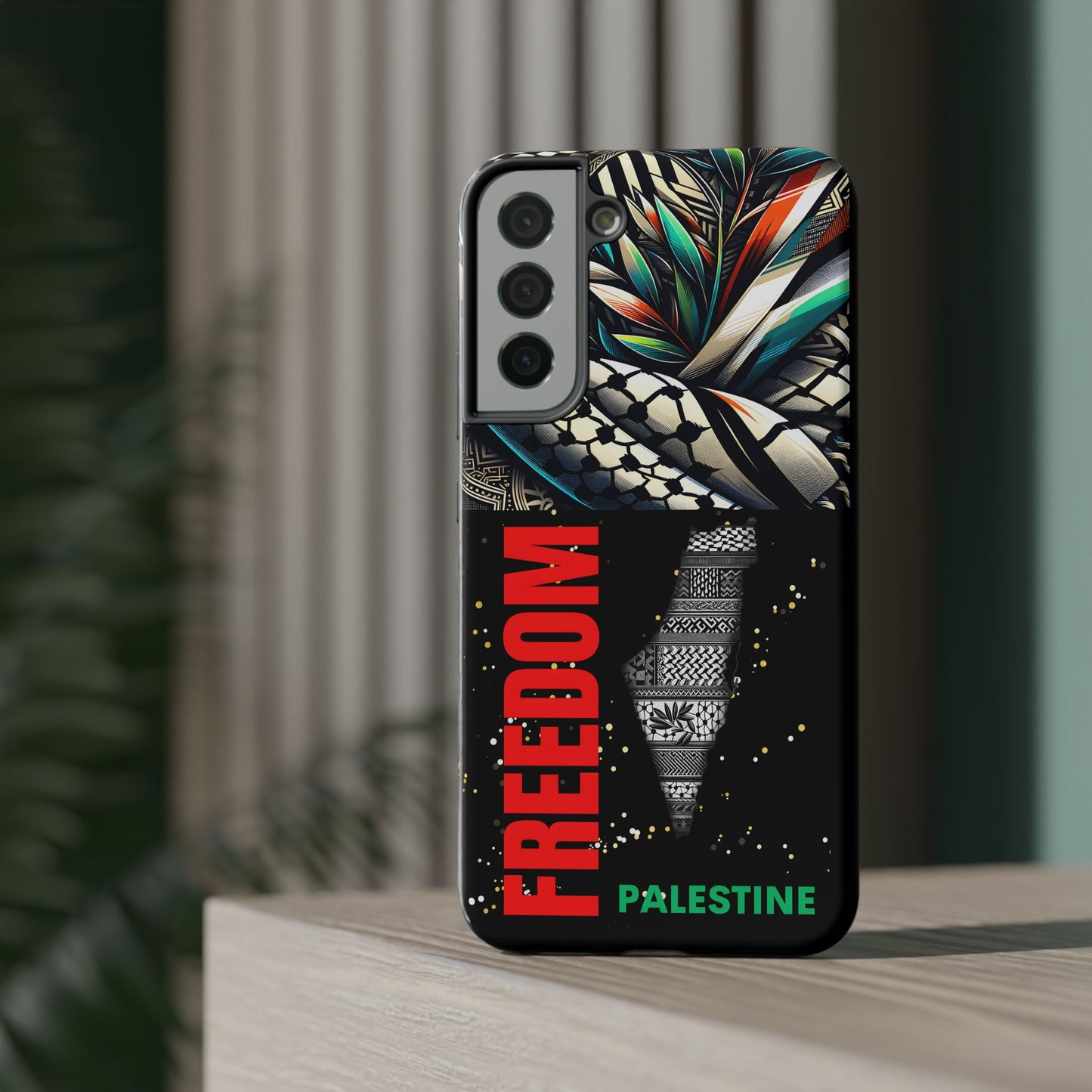 Palestine Activist Phone Cases, Unique Bouquet Design, Gift for Protesters