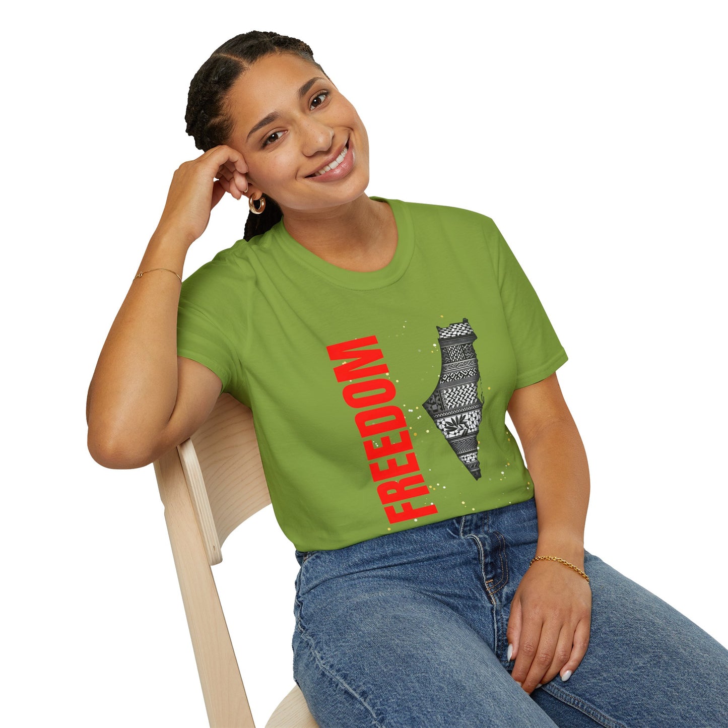 Palestine Freedom Unisex T-Shirt - Activists Tee, Human Rights Shirt, Protest