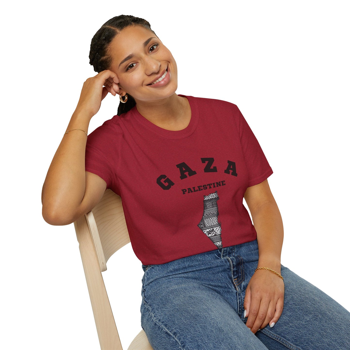 Gaza Palestine Unisex T-Shirt, Activist Statement Shirt, Activism Apparel
