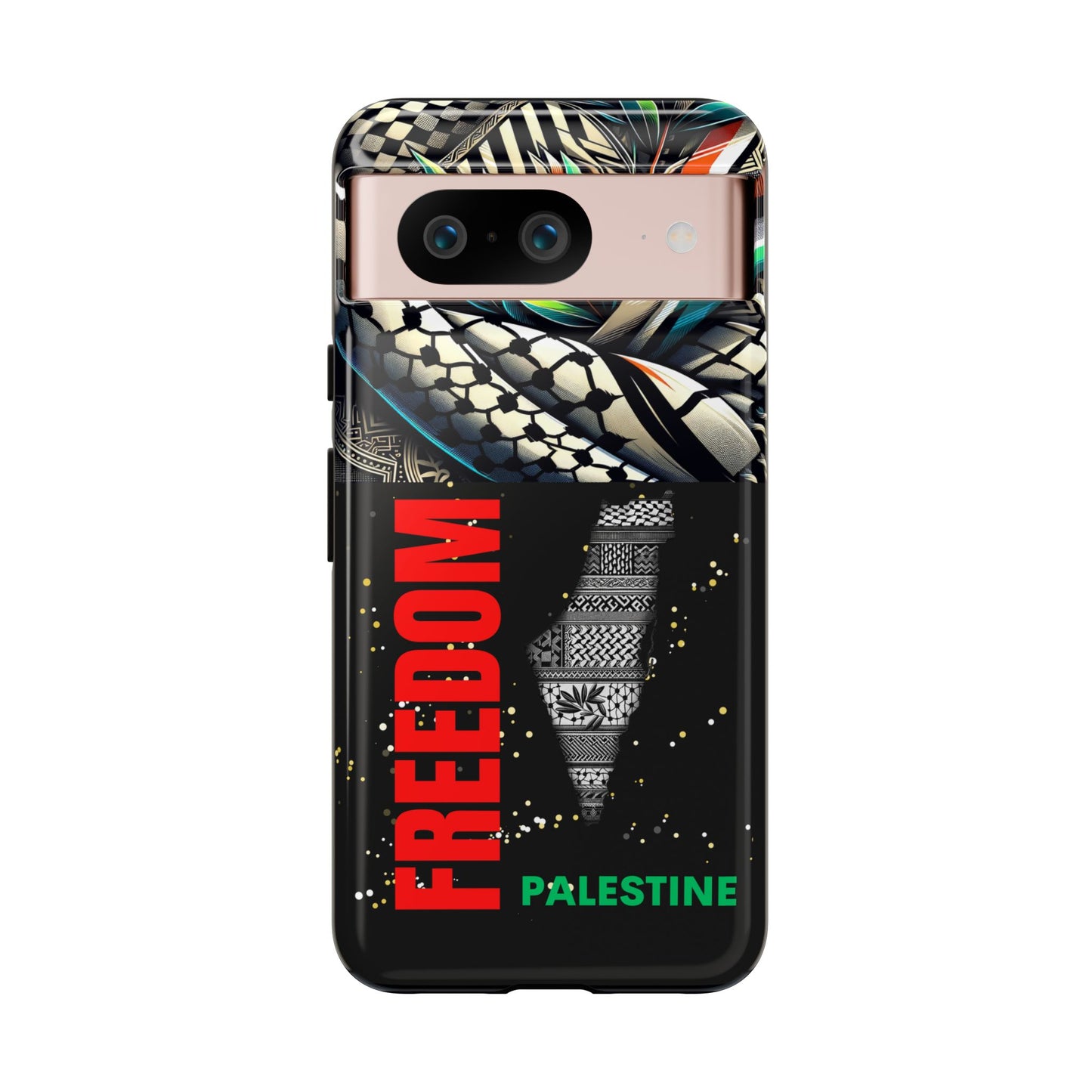 Tough Cases for iPhone 16, Samsung Galaxy S24, Google Pixel 8 Pro and other variants, Free Palestine, Palestine Theme