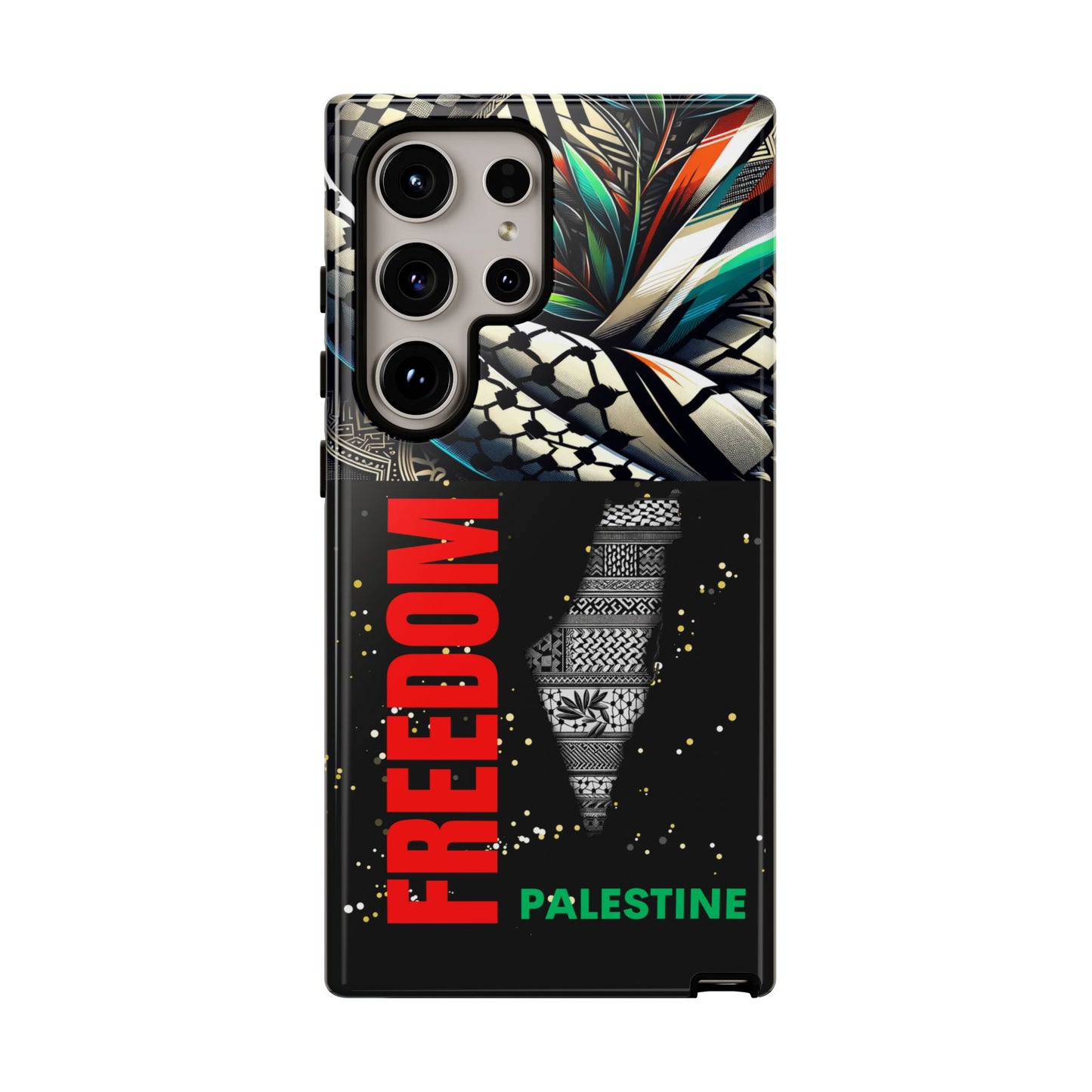 Tough Cases for iPhone 16, Samsung Galaxy S24, Google Pixel 8 Pro and other variants, Free Palestine, Palestine Theme