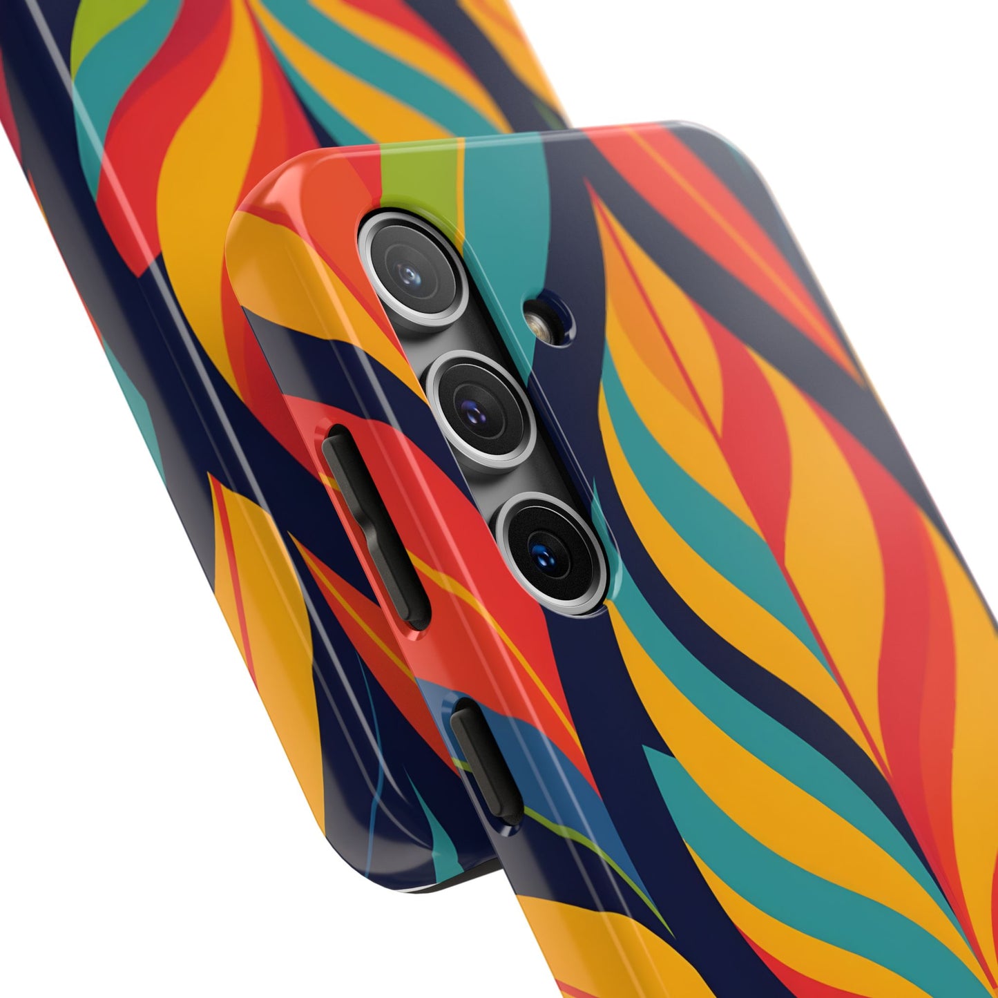 Colorful Leaf tough Phone Case, iPhone, Samsung Nature Lover Gift, Protective