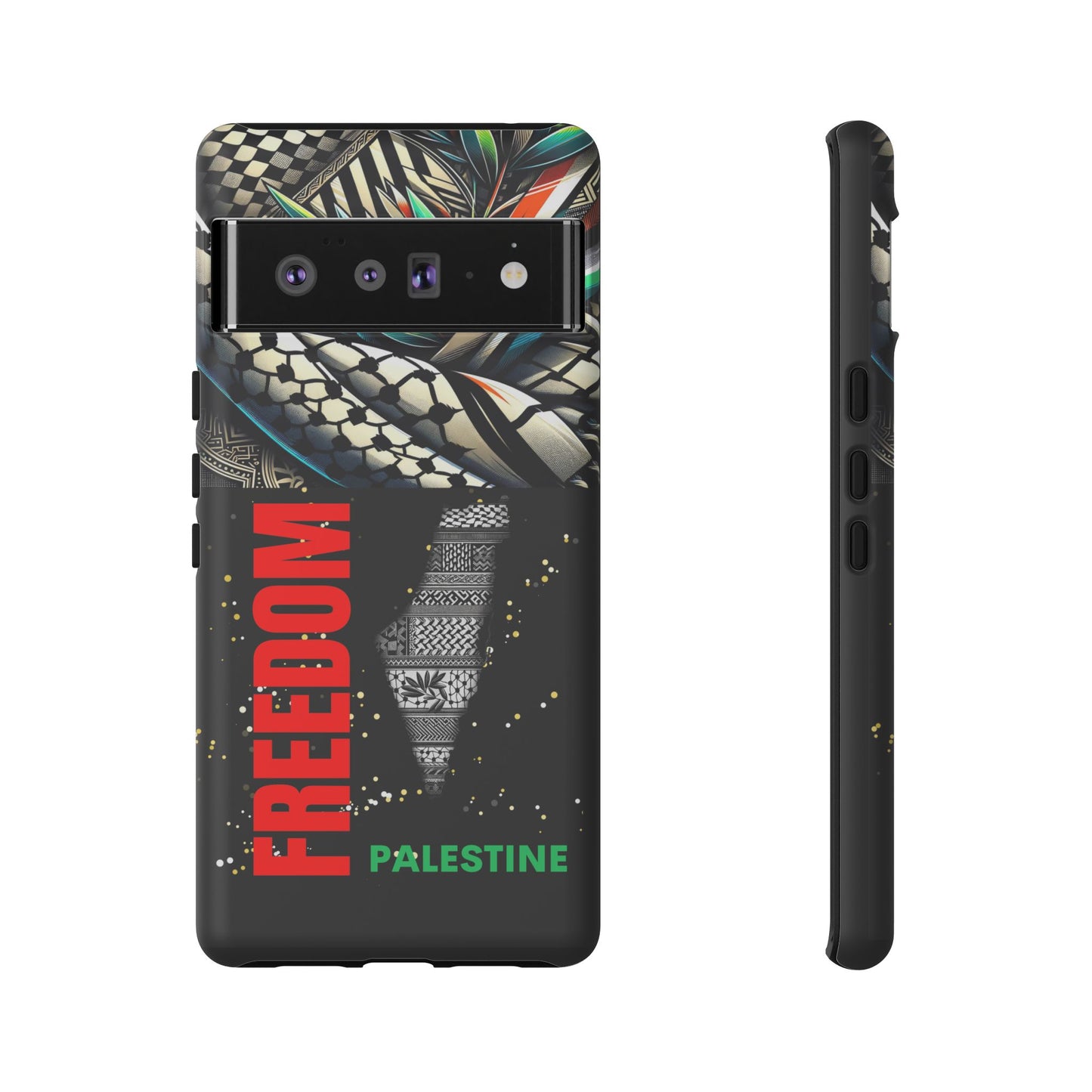 Tough Cases for iPhone 16, Samsung Galaxy S24, Google Pixel 8 Pro and other variants, Free Palestine, Palestine Theme