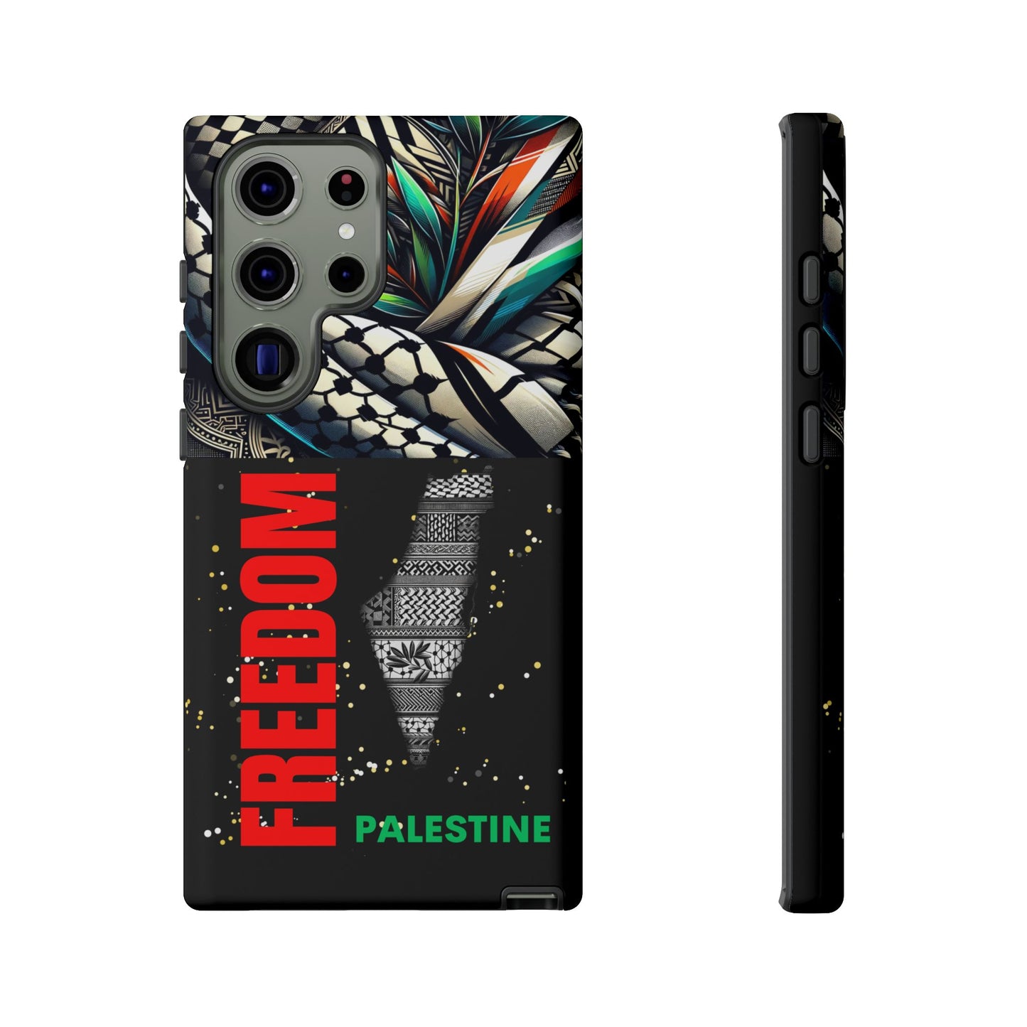 Tough Cases for iPhone 16, Samsung Galaxy S24, Google Pixel 8 Pro and other variants, Free Palestine, Palestine Theme