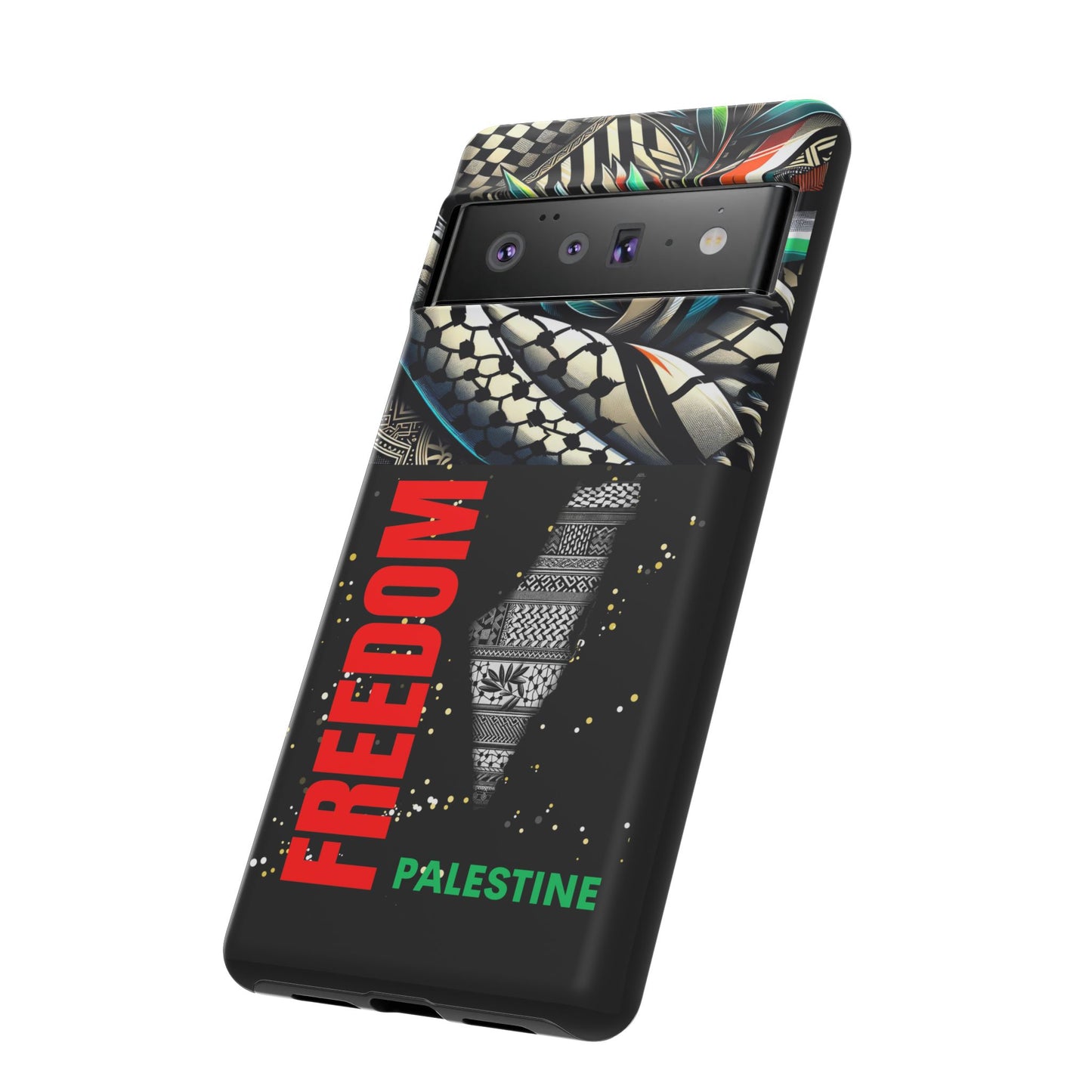 Tough Cases for iPhone 16, Samsung Galaxy S24, Google Pixel 8 Pro and other variants, Free Palestine, Palestine Theme