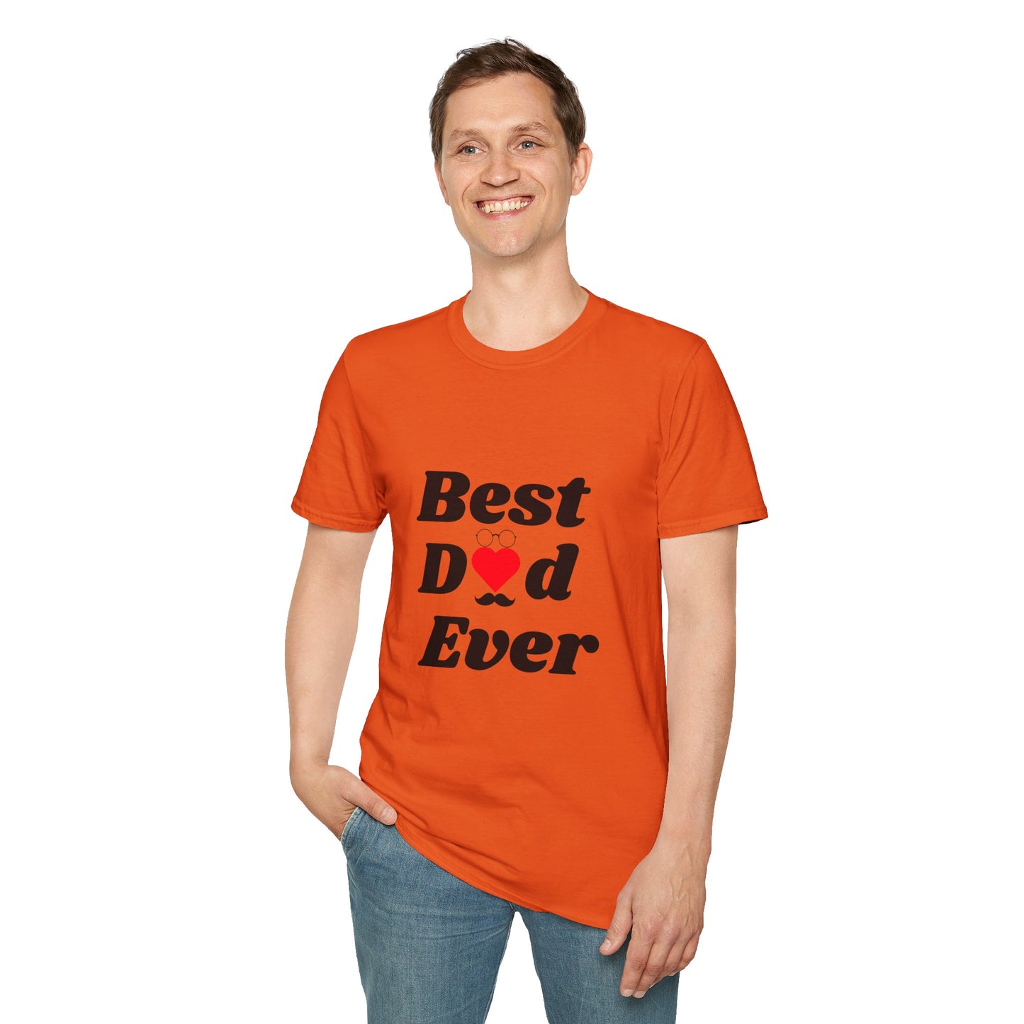 Best Dad Ever T-Shirt, Father's Day Gift Tee, Daddy Top, Dad Birthday Present