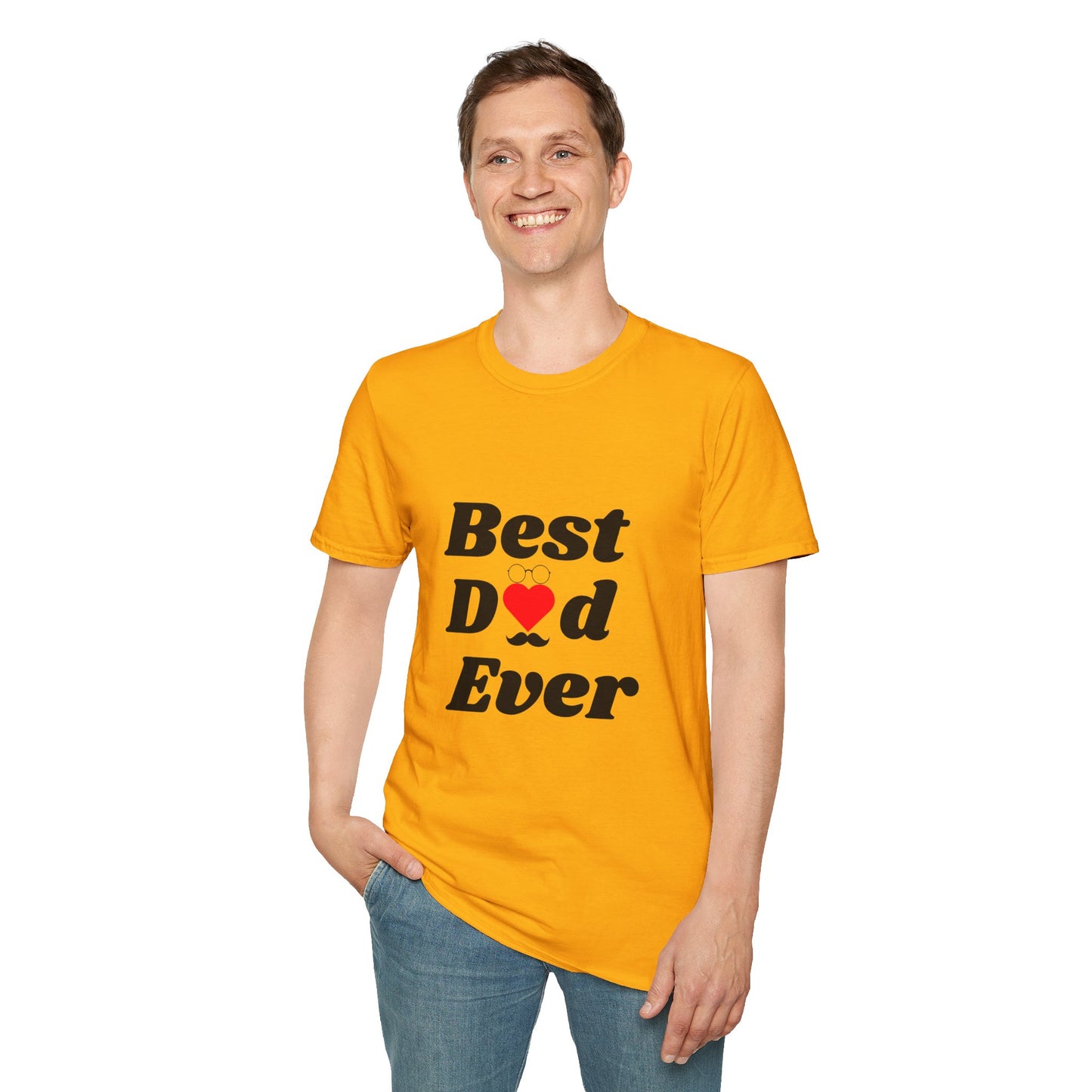 Best Dad Ever T-Shirt, Father's Day Gift Tee, Daddy Top, Dad Birthday Present
