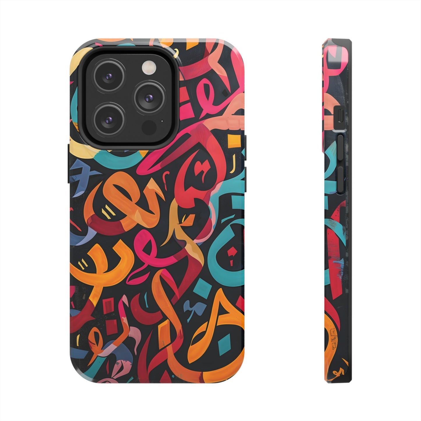 Tough Phone Cases - iPhone and Samsung Phone cases, Arabic Graffiti and Calligraphy patterns