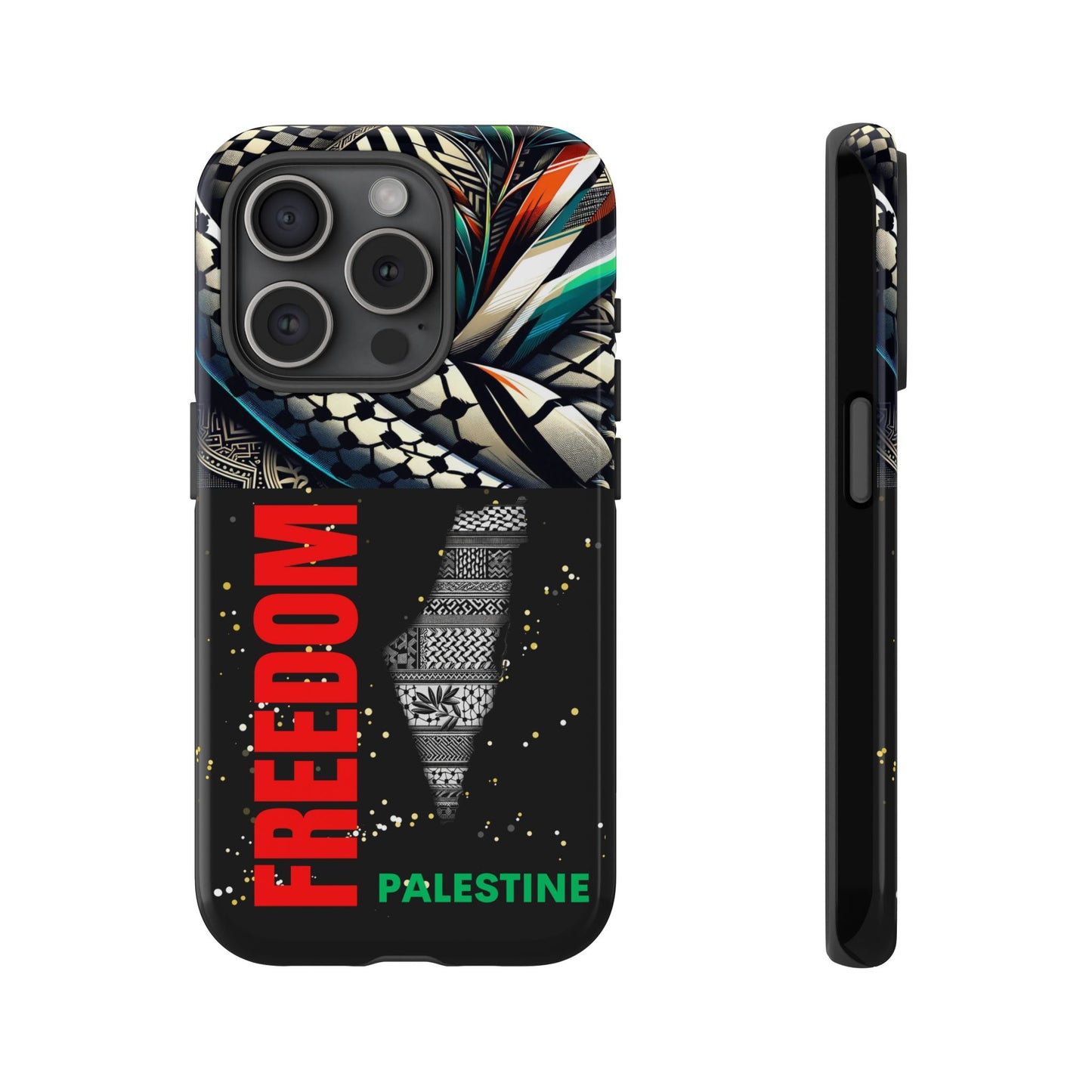 Tough Cases for iPhone 16, Samsung Galaxy S24, Google Pixel 8 Pro and other variants, Free Palestine, Palestine Theme