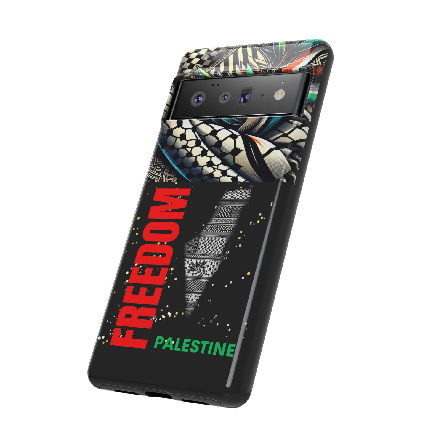 Tough Cases for iPhone 16, Samsung Galaxy S24, Google Pixel 8 Pro and other variants, Free Palestine, Palestine Theme