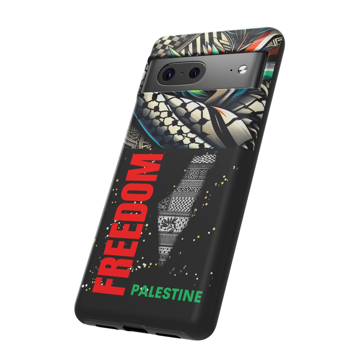 Tough Cases for iPhone 16, Samsung Galaxy S24, Google Pixel 8 Pro and other variants, Free Palestine, Palestine Theme