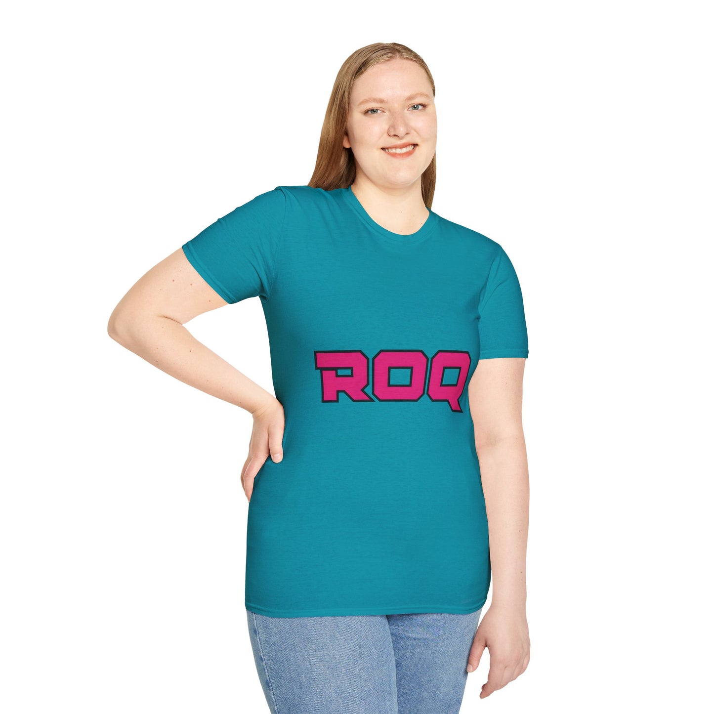 Bold ROQ Women Softstyle T-Shirt, Casual Wear, Gift for Friends, Graphic Tee