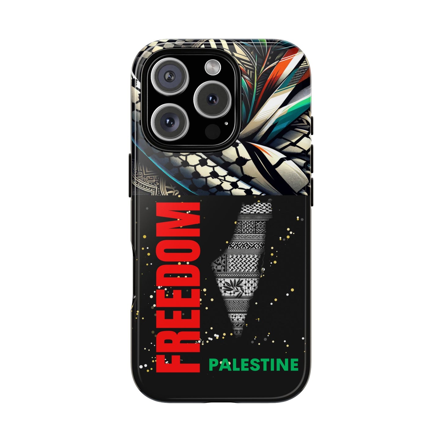 Tough Cases for iPhone 16, Samsung Galaxy S24, Google Pixel 8 Pro and other variants, Free Palestine, Palestine Theme