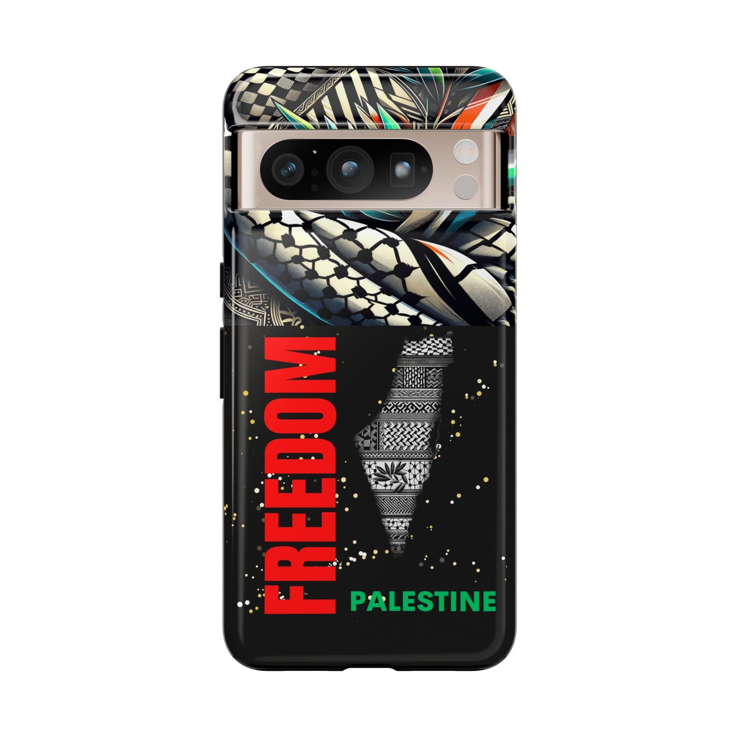 Tough Cases for iPhone 16, Samsung Galaxy S24, Google Pixel 8 Pro and other variants, Free Palestine, Palestine Theme