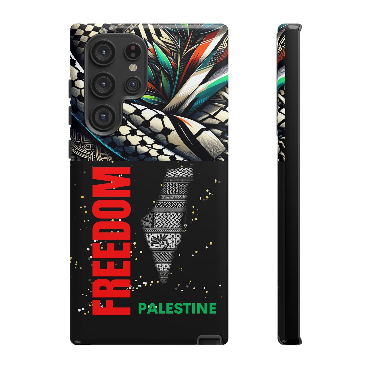 Tough Cases for iPhone 16, Samsung Galaxy S24, Google Pixel 8 Pro and other variants, Free Palestine, Palestine Theme