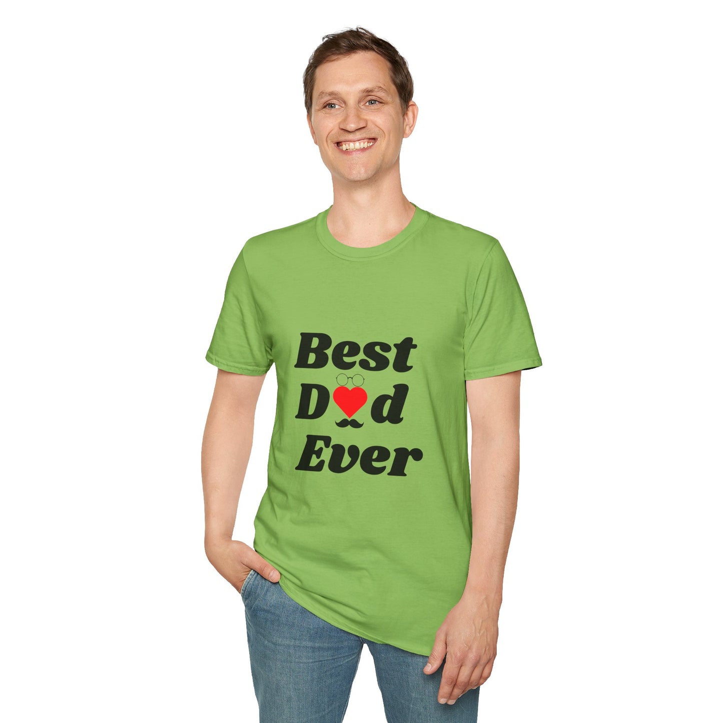 Best Dad Ever T-Shirt, Father's Day Gift Tee, Daddy Top, Dad Birthday Present