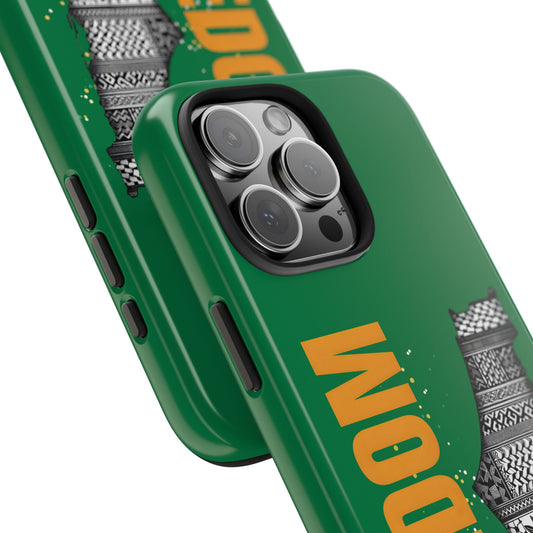 Palestine Freedom Tough Phone Cases, Palestinian Durable iPhone Covers, Unique