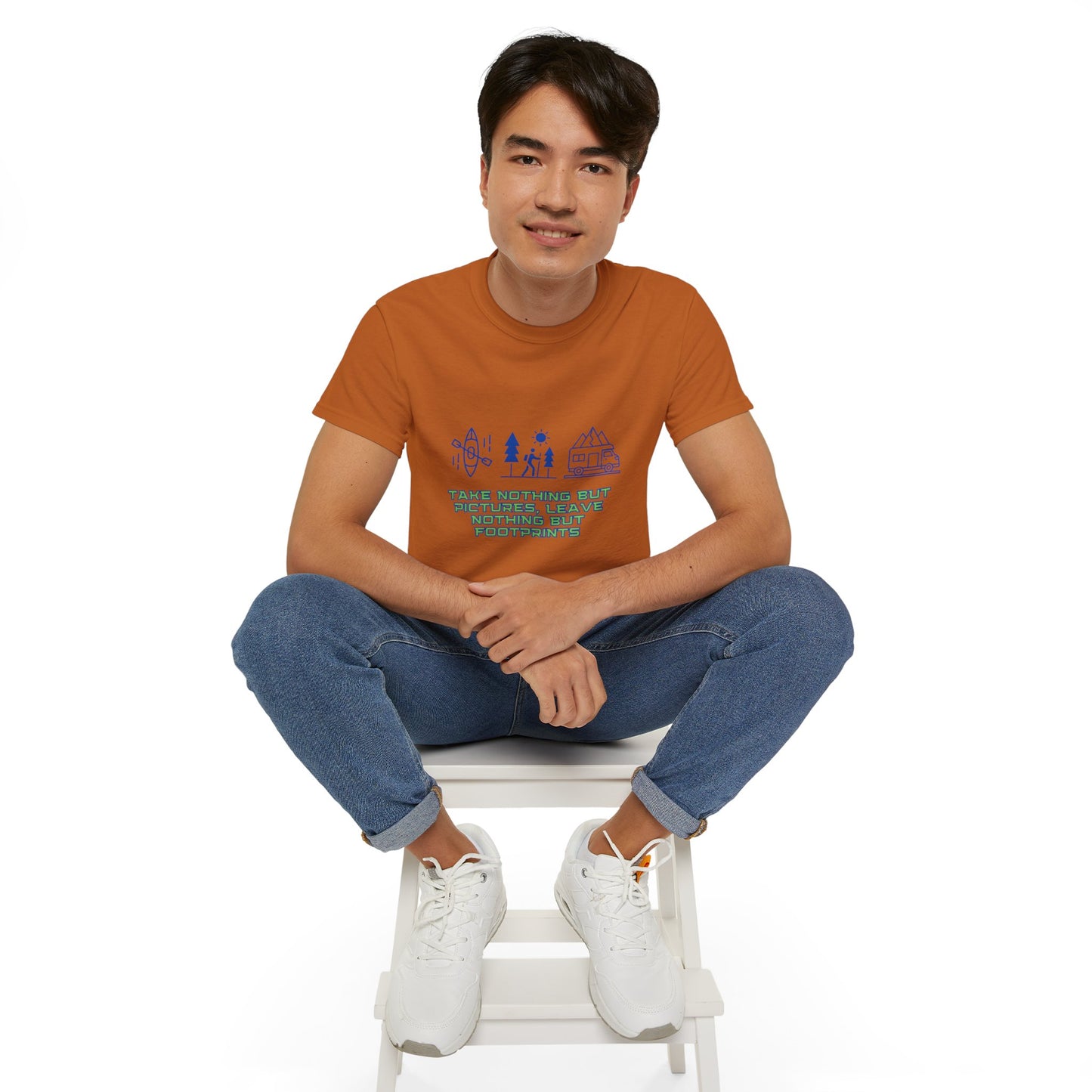 Adventure Vibes Tee - Eco-Friendly Unisex T-Shirt, Outdoor Camping Hiking Shirt,