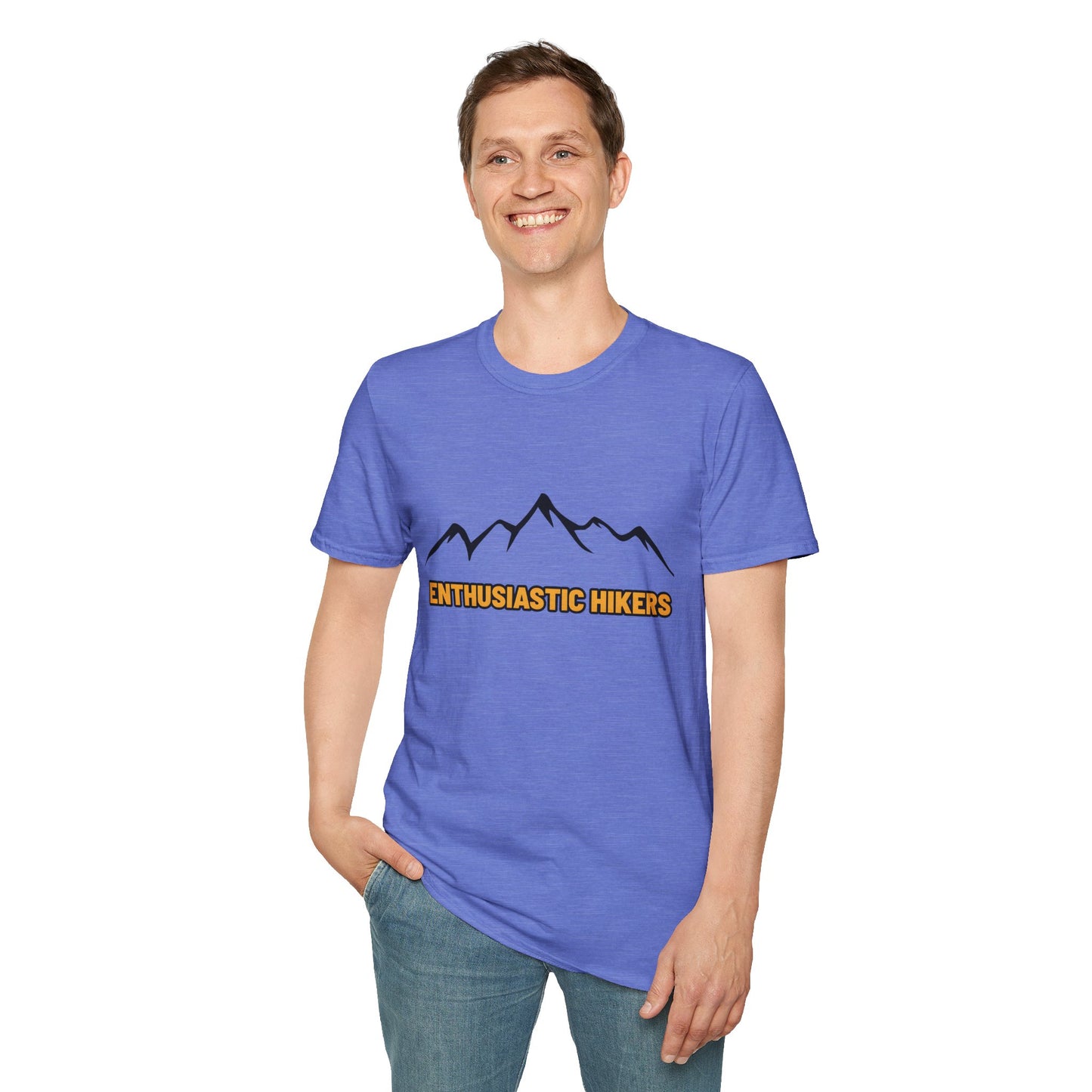 Mountain Enthusiast Hikers T-Shirt, Hiking Gift, Outdoor Apparel, Nature Tourism