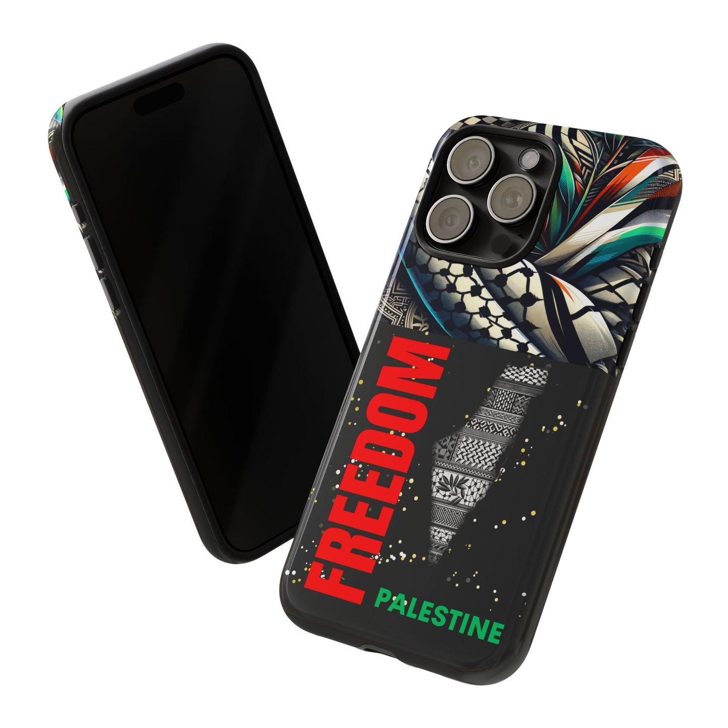 Tough Cases for iPhone 16, Samsung Galaxy S24, Google Pixel 8 Pro and other variants, Free Palestine, Palestine Theme